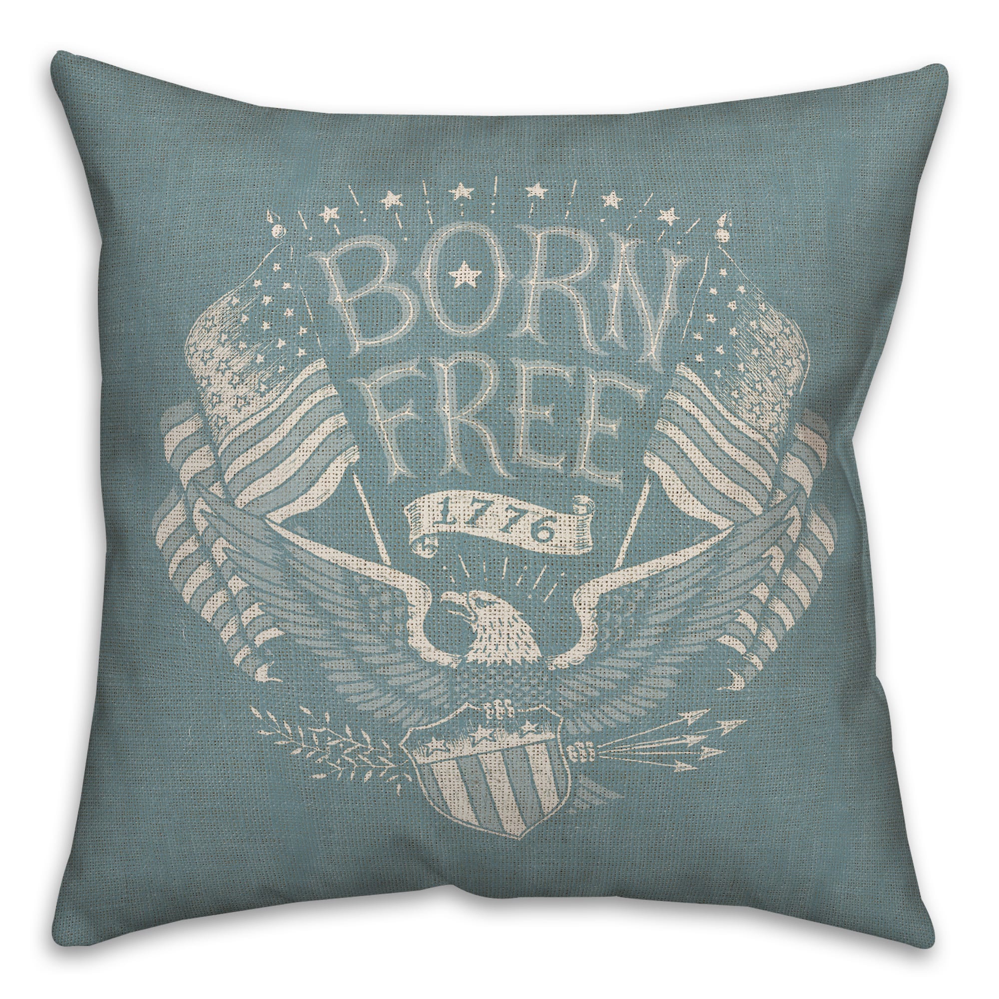 18" Born Free Indoor Outdoor Pillow