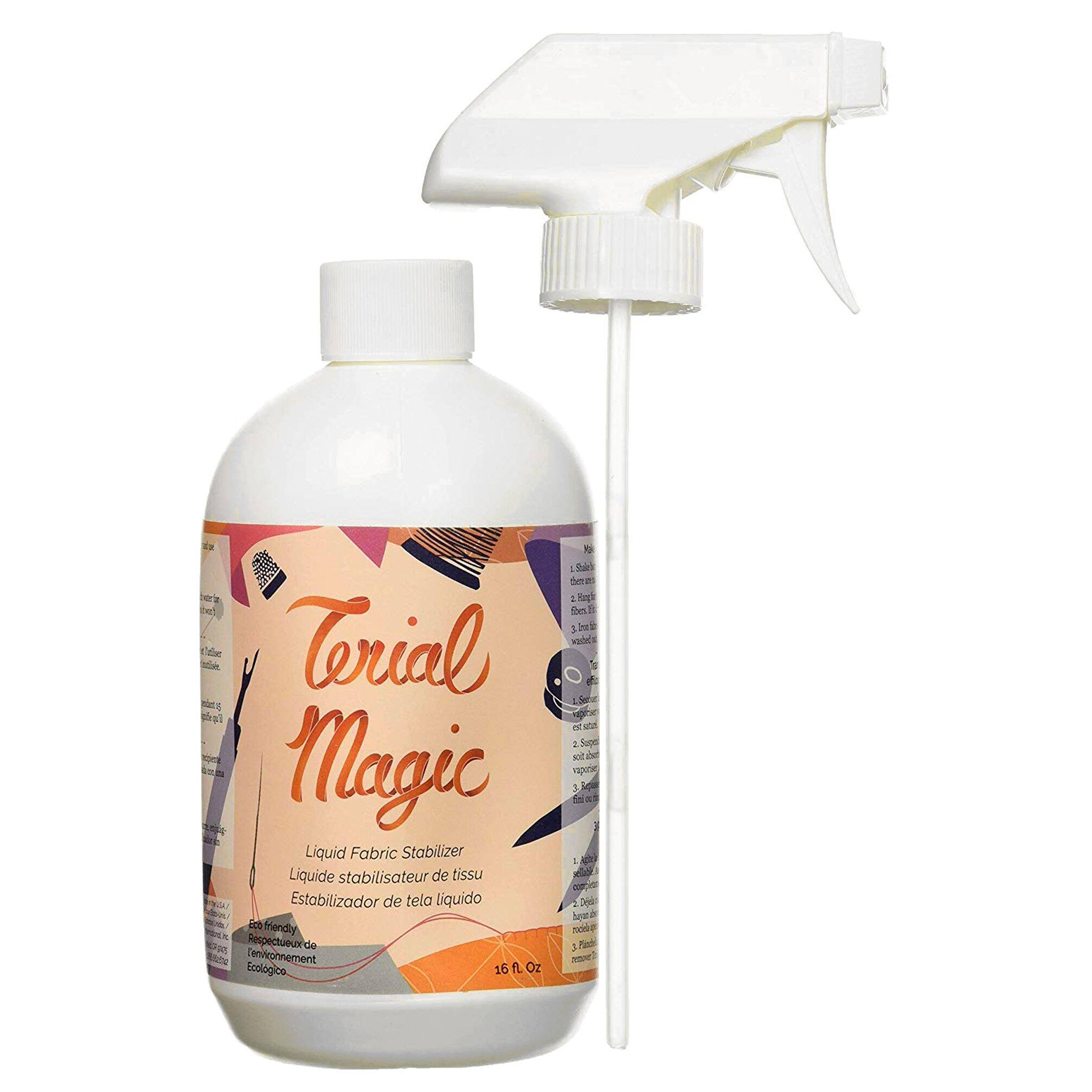 Terial Magic Fabric Stabilizer with Sprayer, 16oz. Tapes & Adhesives