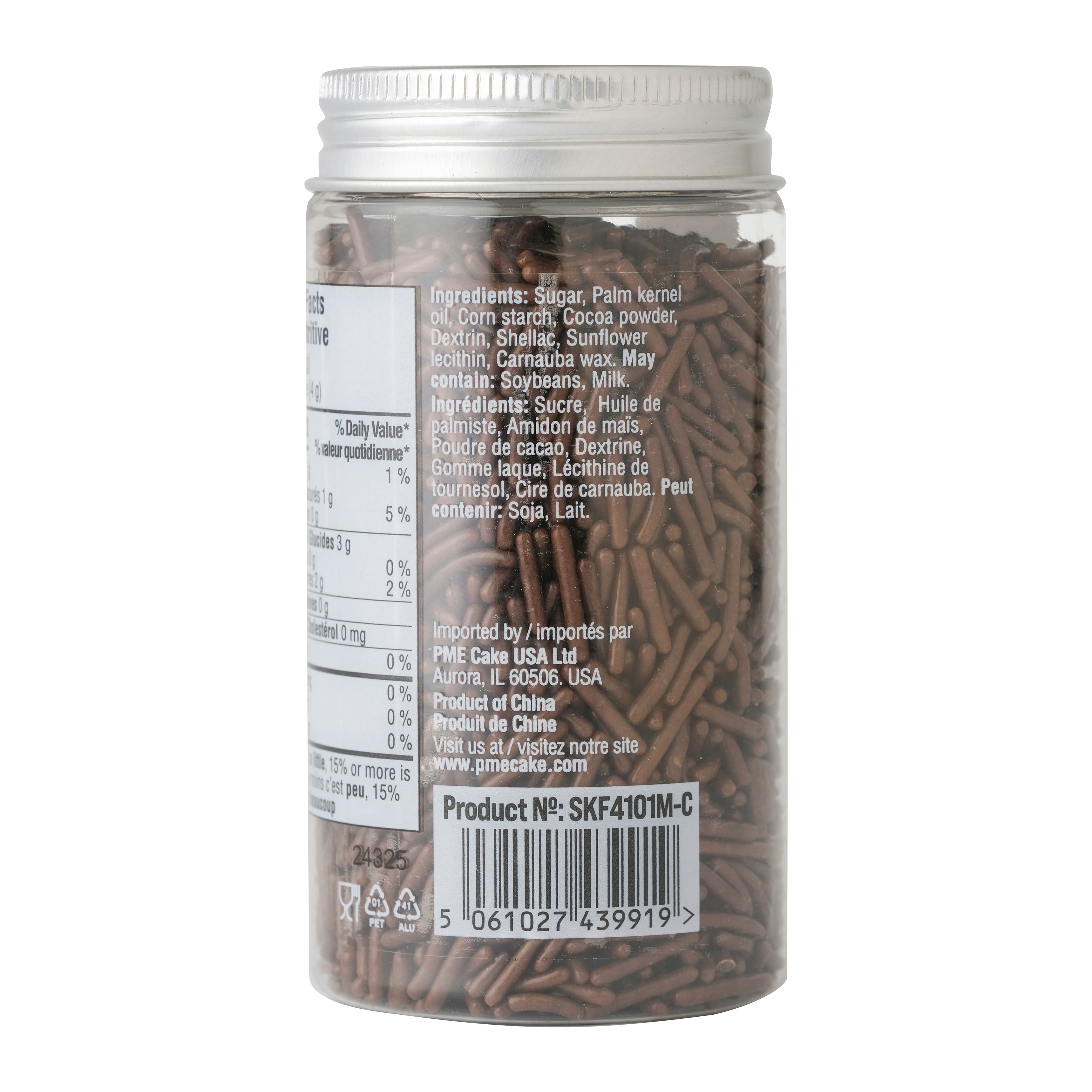 PME Cake Sweet Street&#xAE; 3.5oz. Jimmies Sprinkles