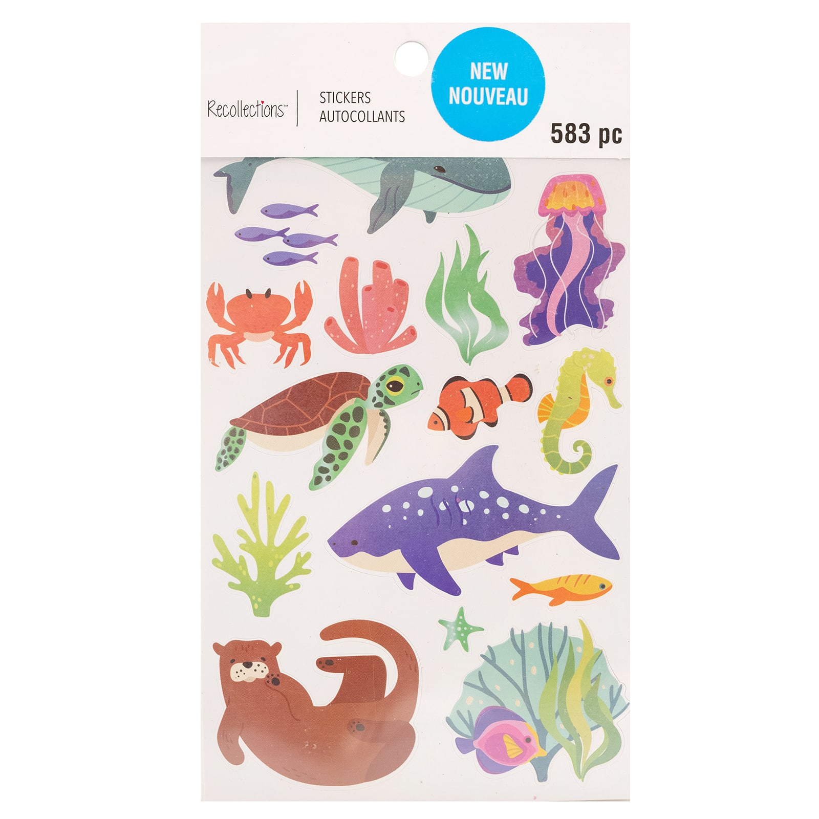Sea Life Sticker Book by Recollections™ | Michaels