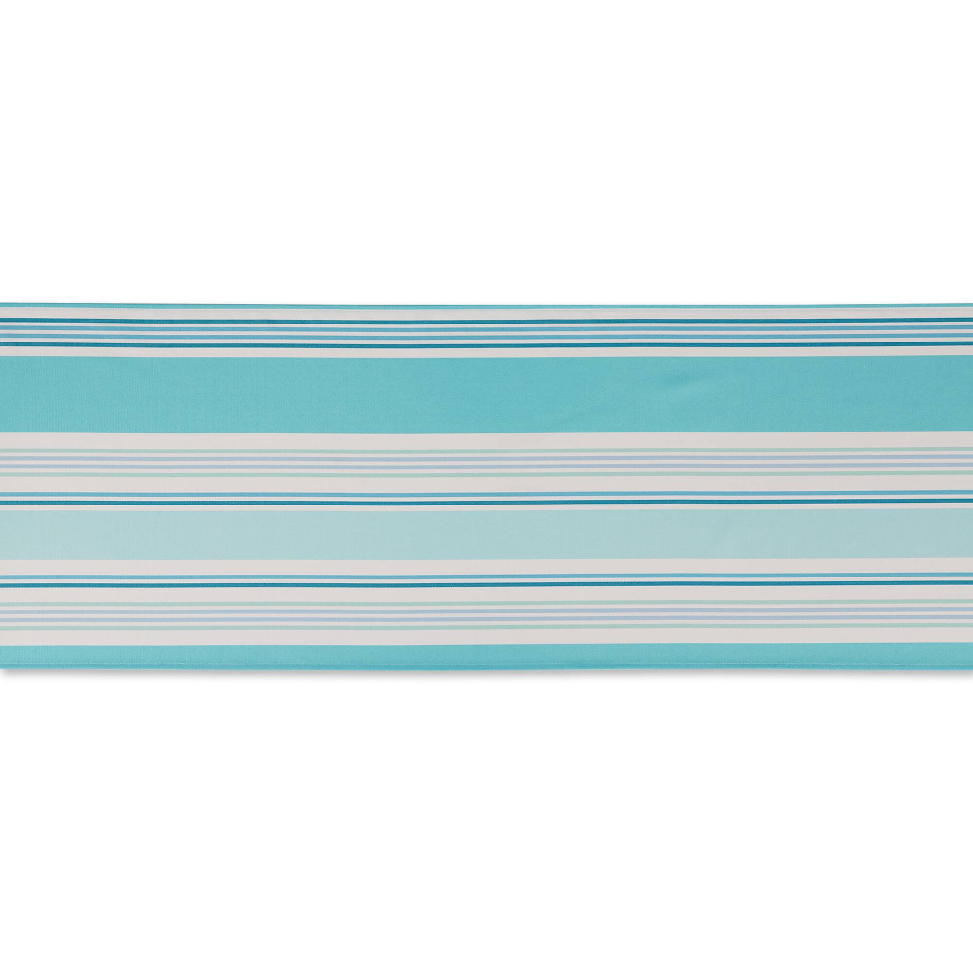 DII® Beach House Stripe Print Outdoor Table Runner