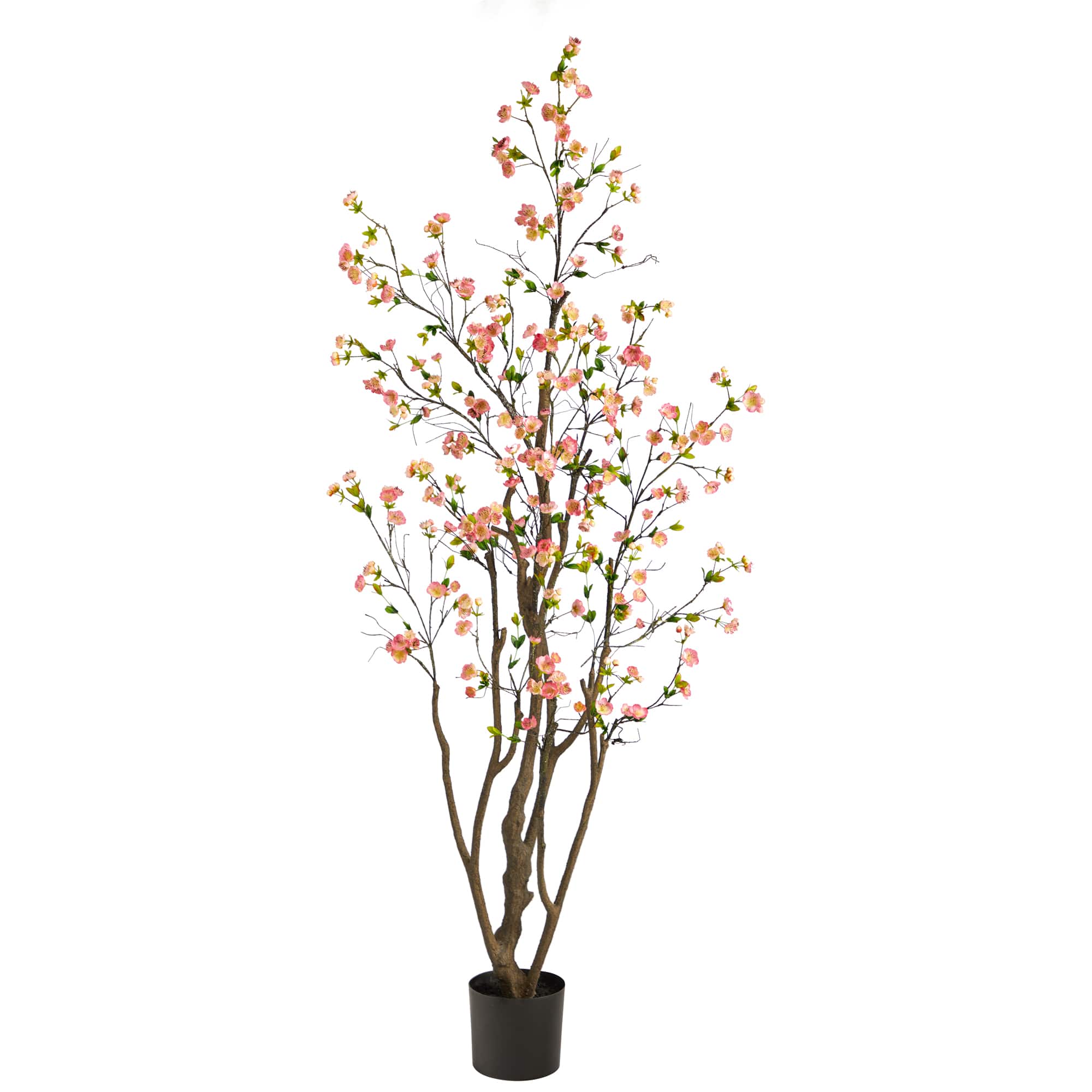 6.5ft. Potted Pink Cherry Blossom Artificial Tree