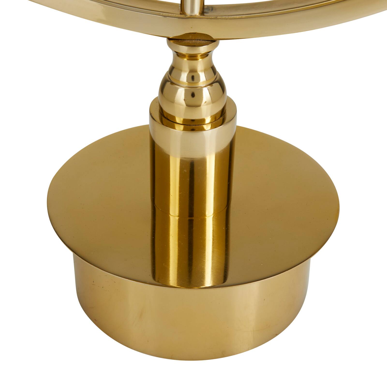 Gold Modern Abstract Clock, 19&#x22; x 7&#x22; x 25&#x22;