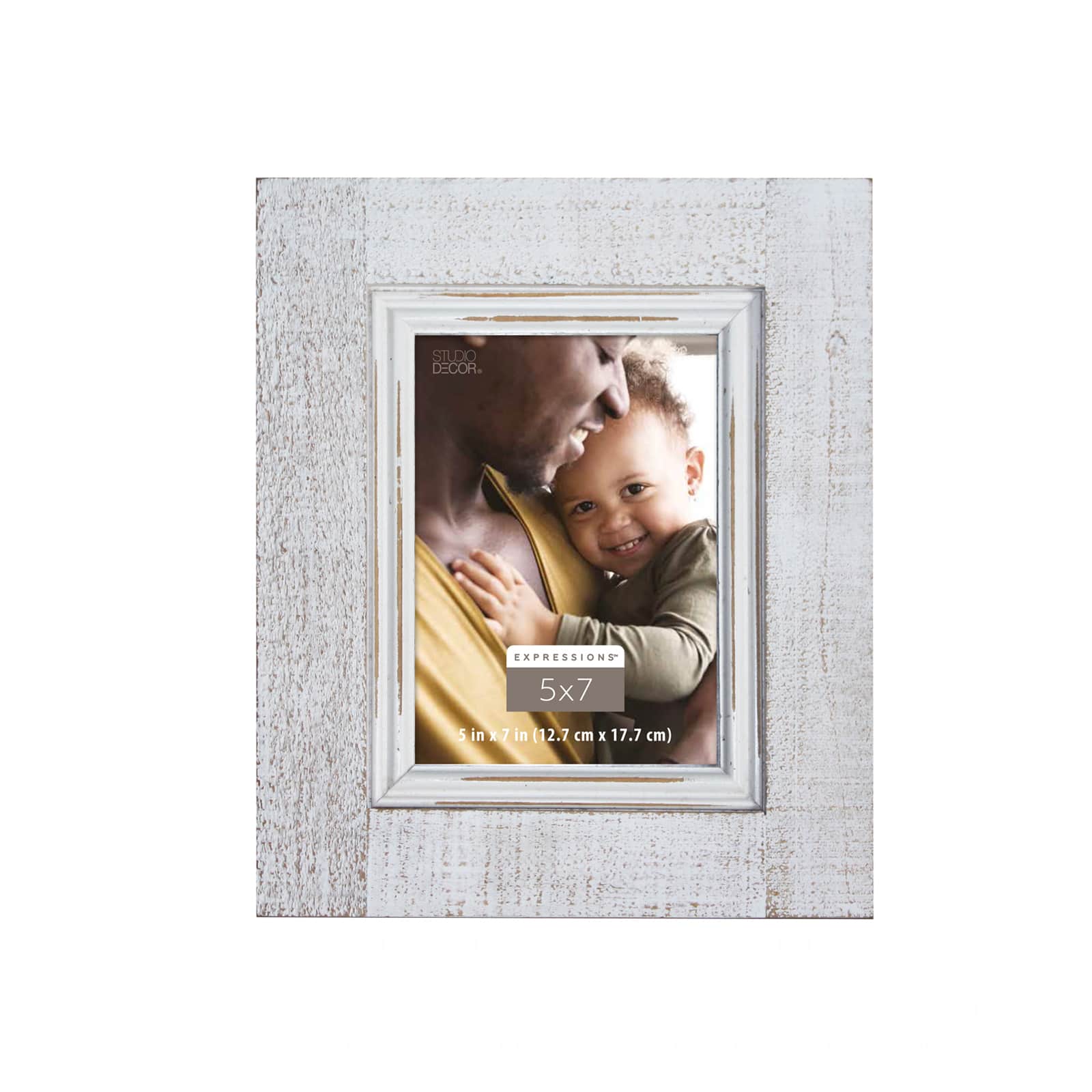 12 Pack: Whitewashed 5" x 7" Frame, Expressions™ by Studio Décor®