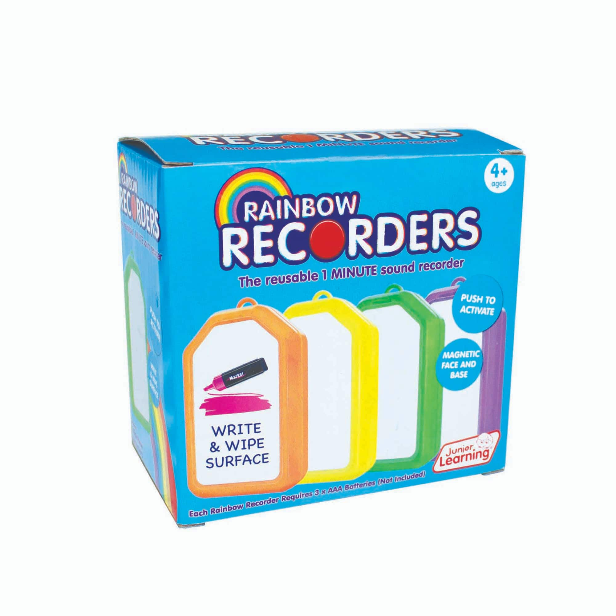 Junior Learning&#xAE; Rainbow Recorders Set