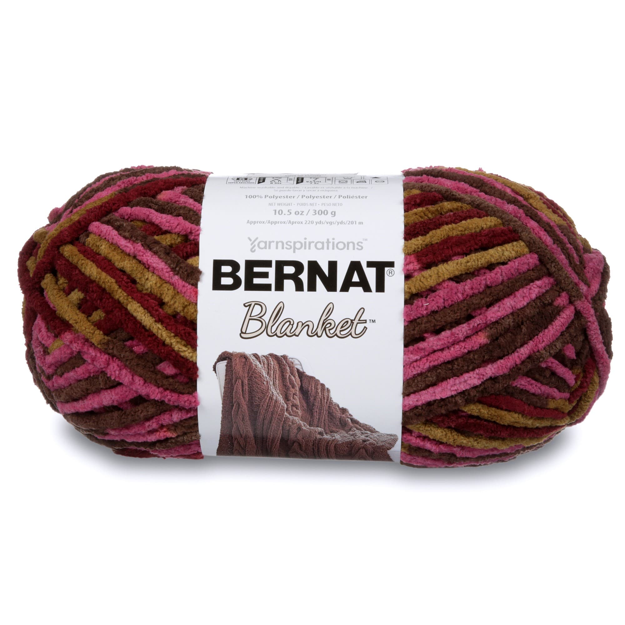 Bernat Bobble Line Knit Blanket Kit