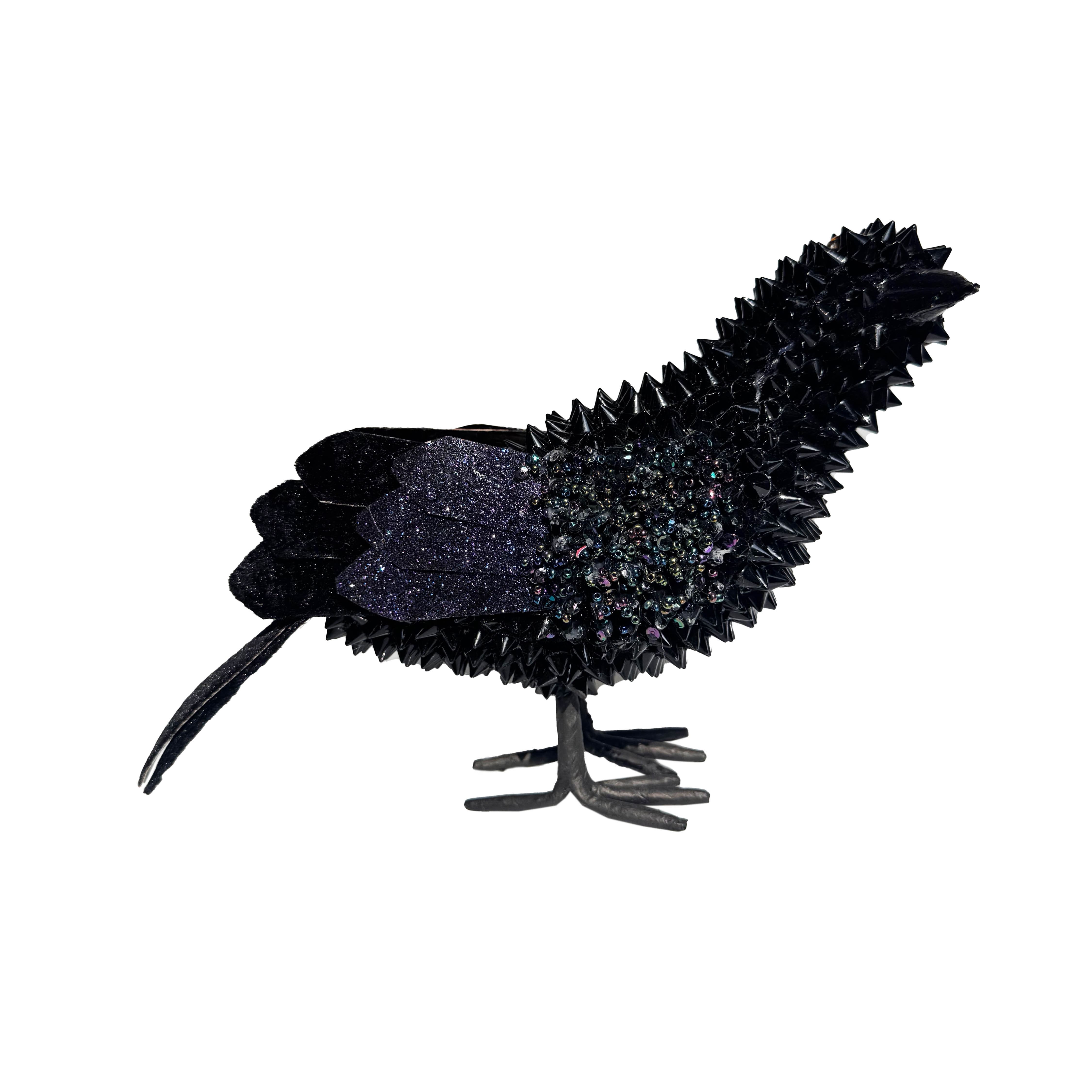 7" Black Crow with Studs by Ashland®