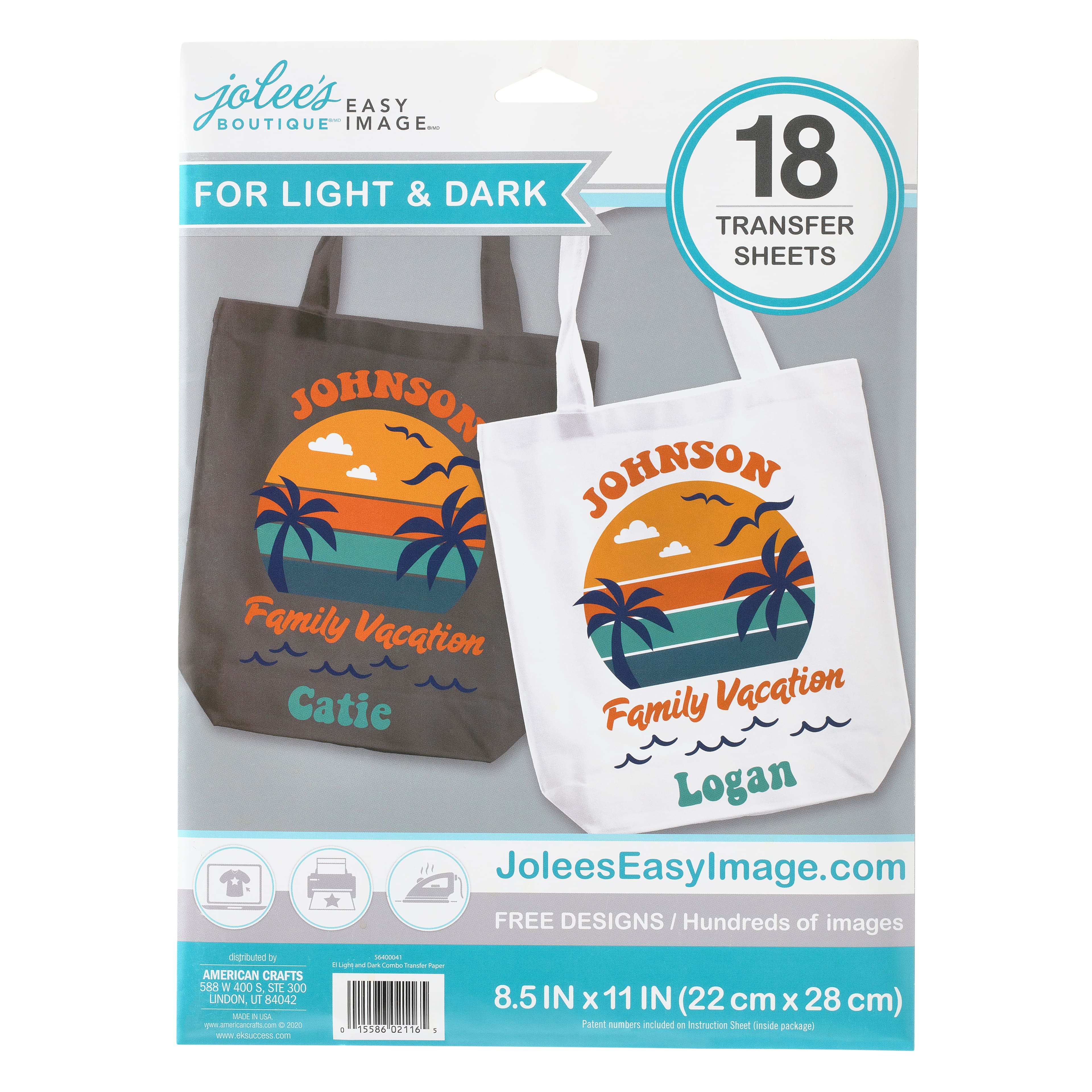 Photo Paper Direct PPD Inkjet Iron-On Mixed Light and Dark