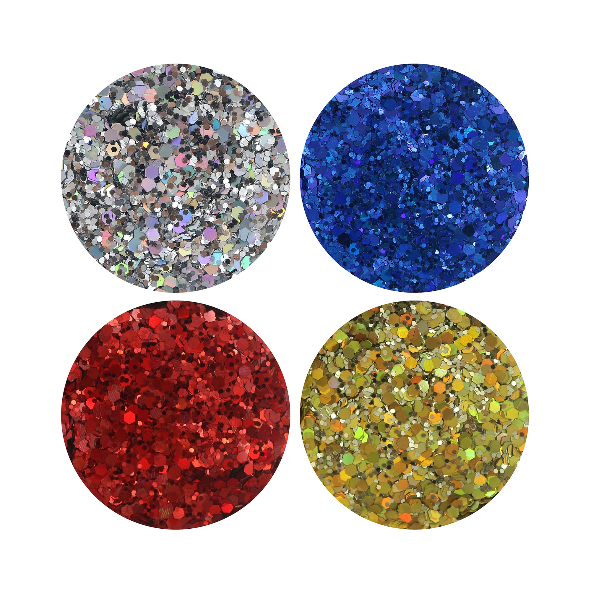 12 Pack: Primary Colors Glitter Set by Creatology&#x2122;