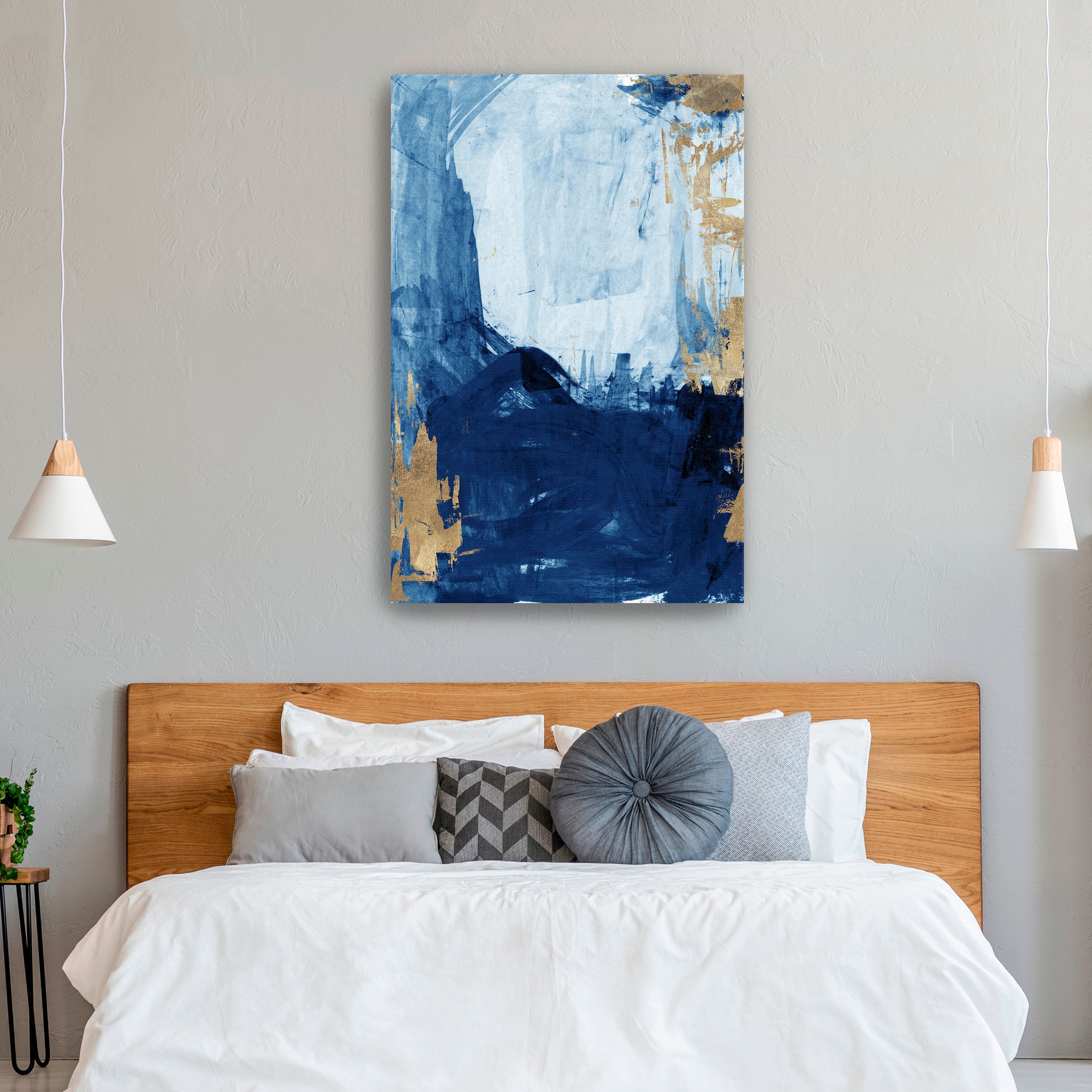 Blackend I Canvas Giclee