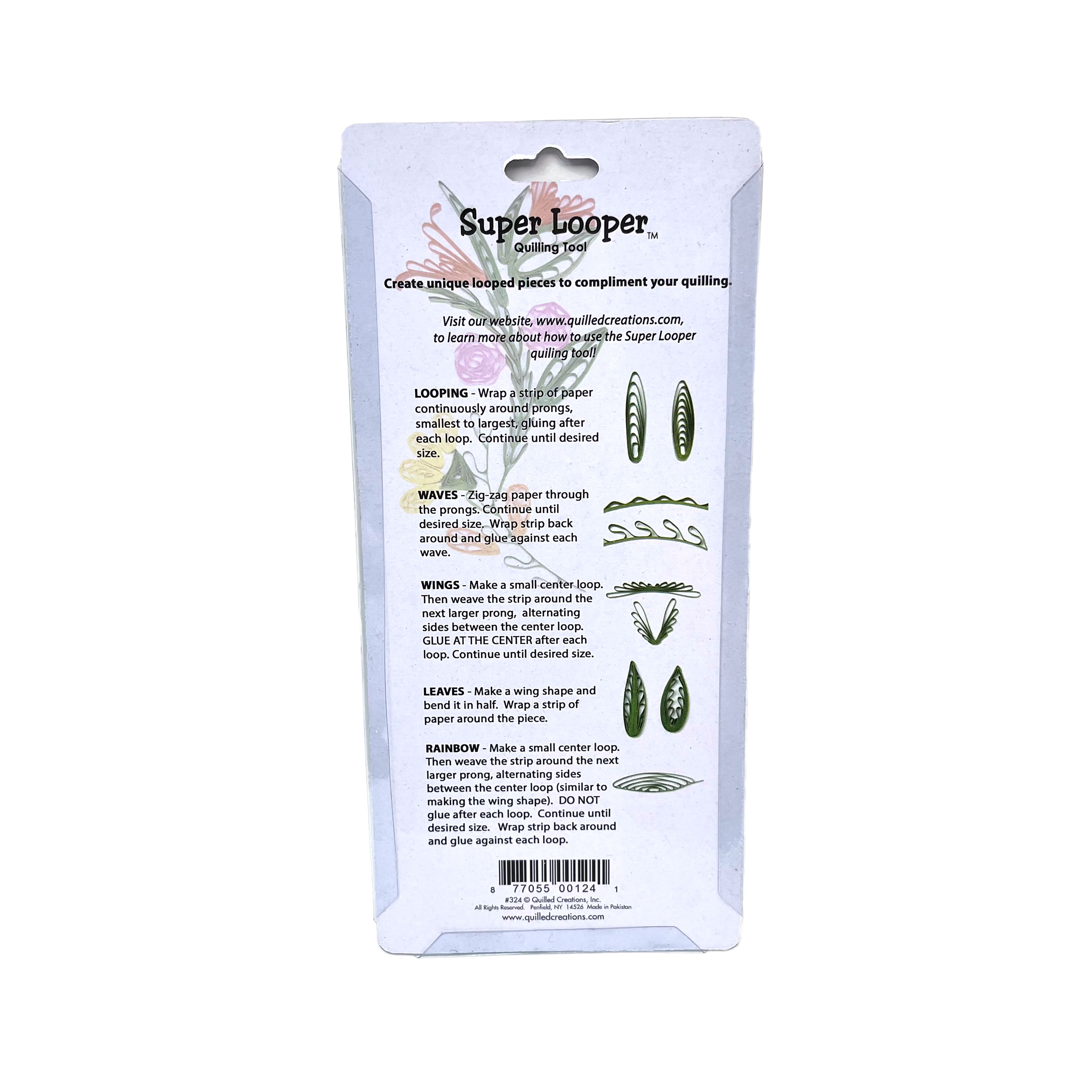 12 Pack: Quilled Creations™ Super Looper Quilling Tool