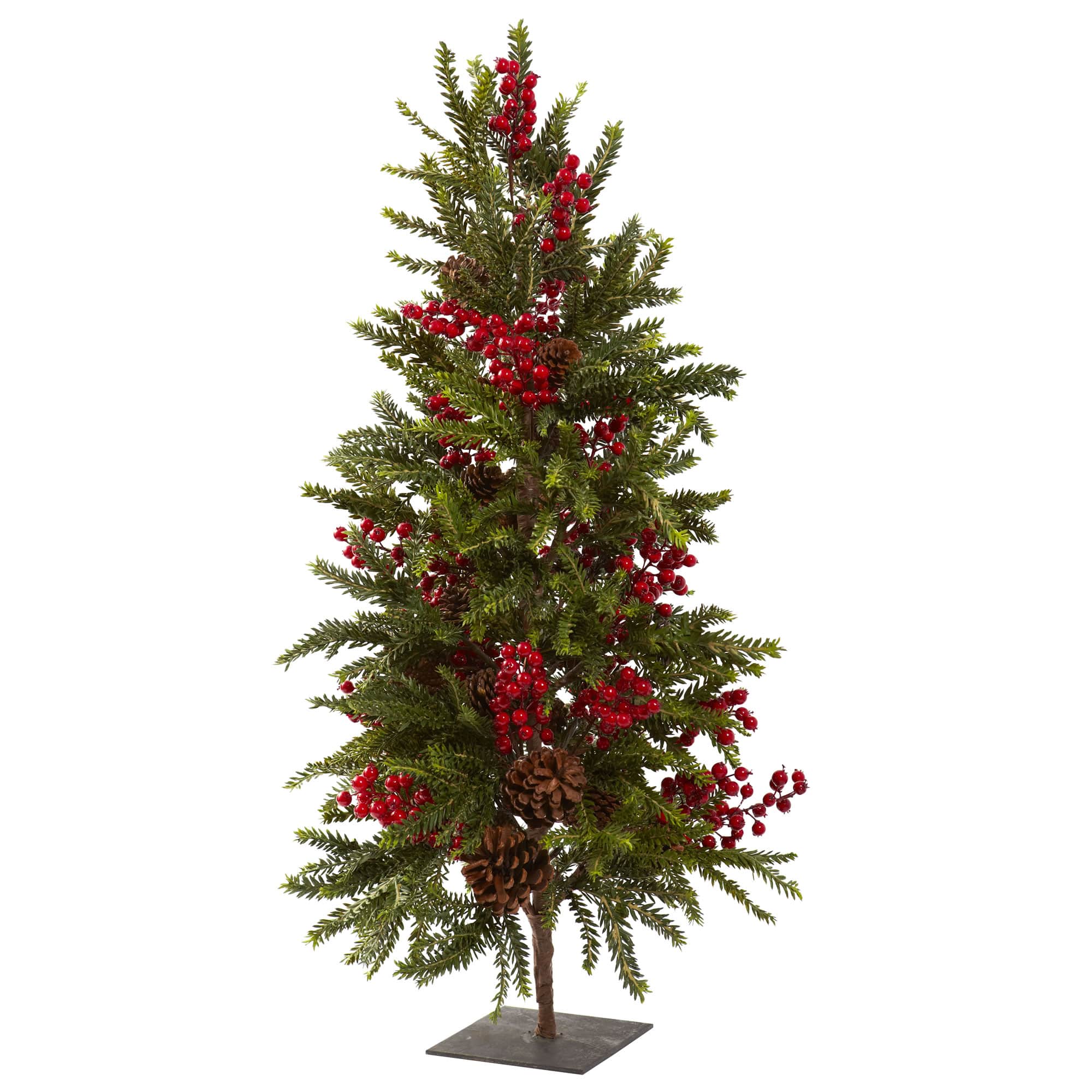 3ft. Unlit Pine & Berry Artificial Christmas Tree