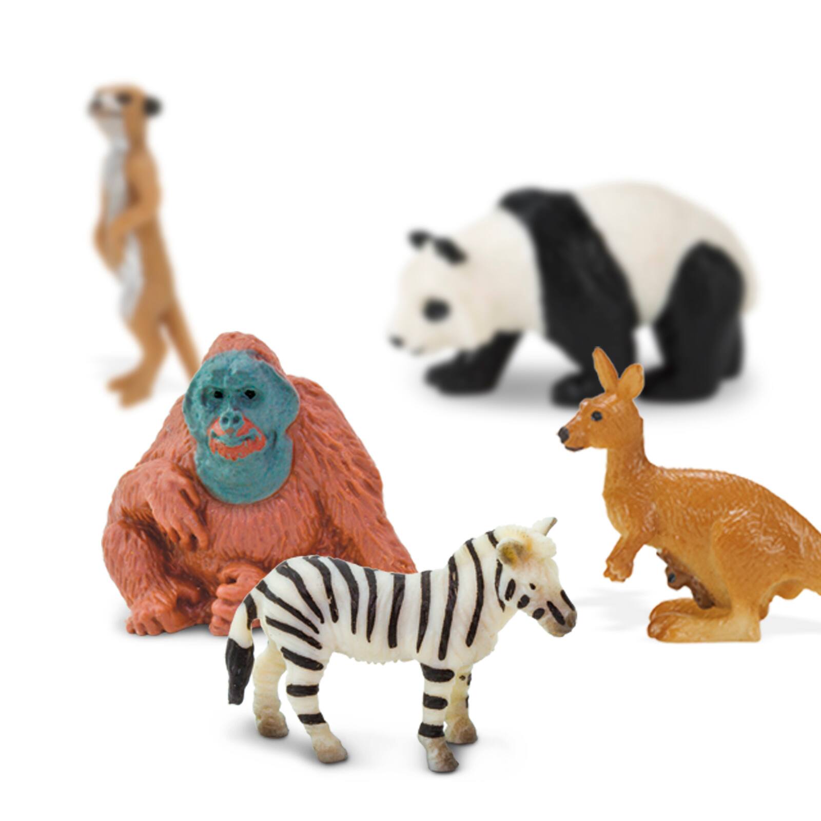 10 Pack: Safari Ltd&#xAE; Good Luck Minis&#xAE; Exotic Fun Pack