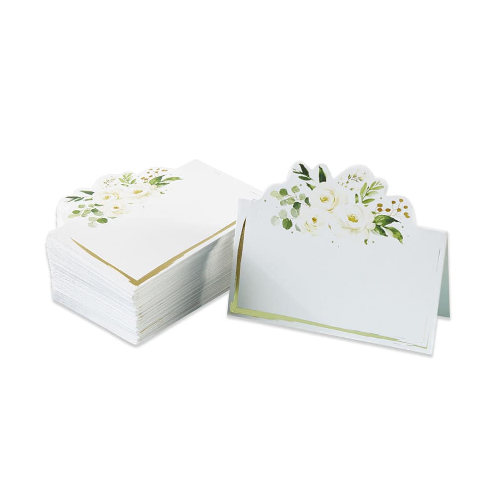 Kate Aspen® Botanical Garden Tent Place Card, 100ct.