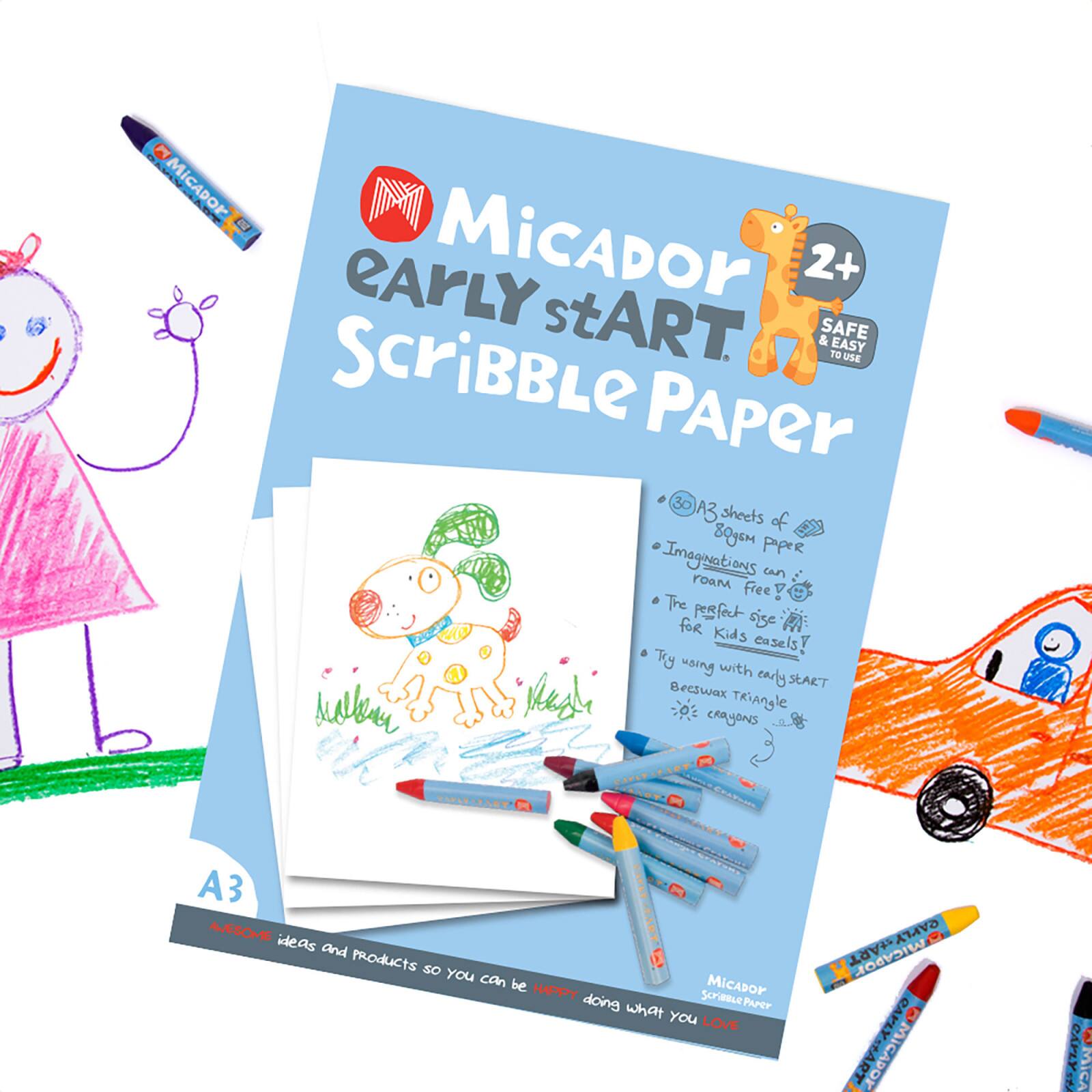 Micador® Early Start® A3 Scribble Pad