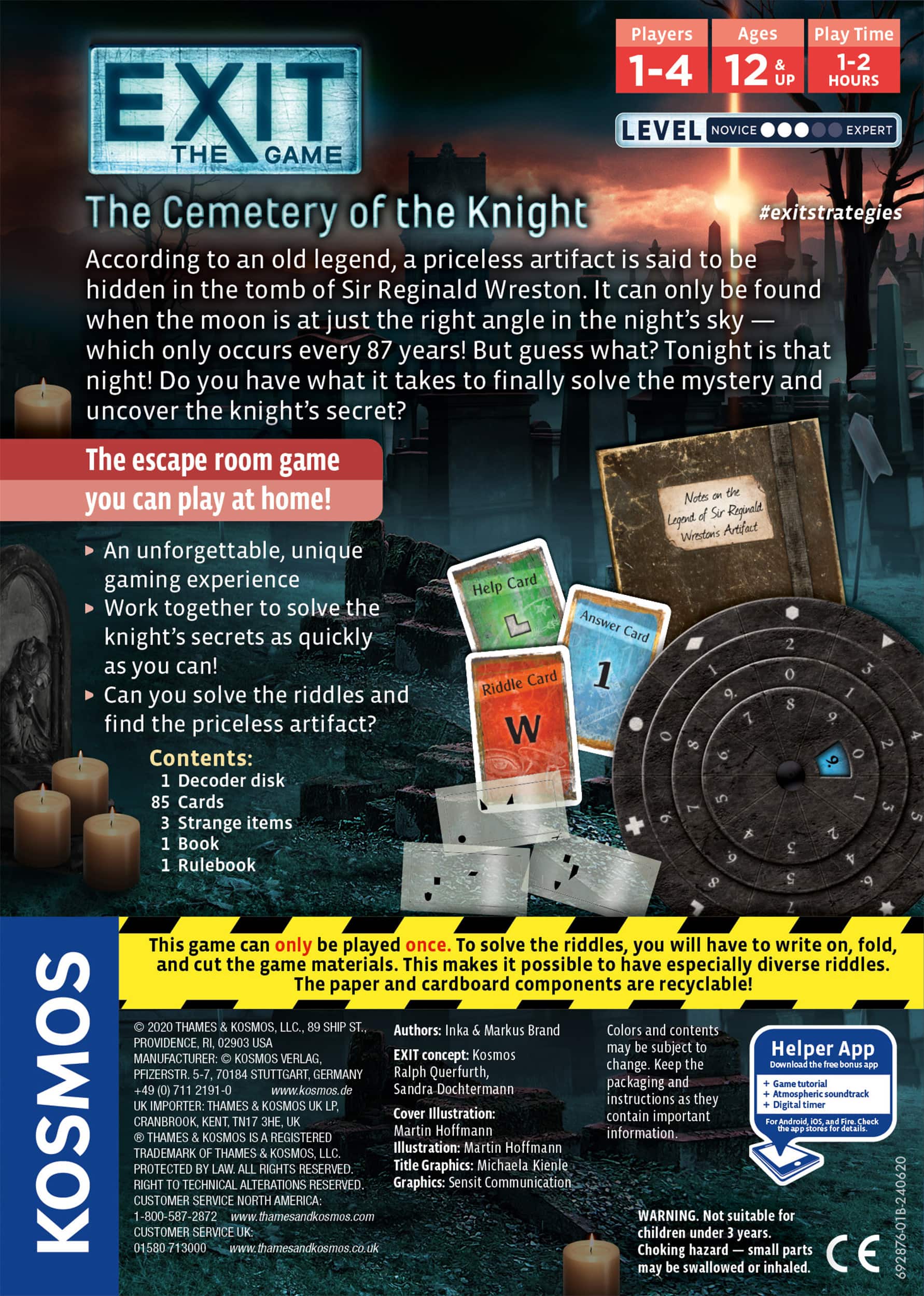 Thames & Kosmos EXIT: The Cemetery of the Knight Game