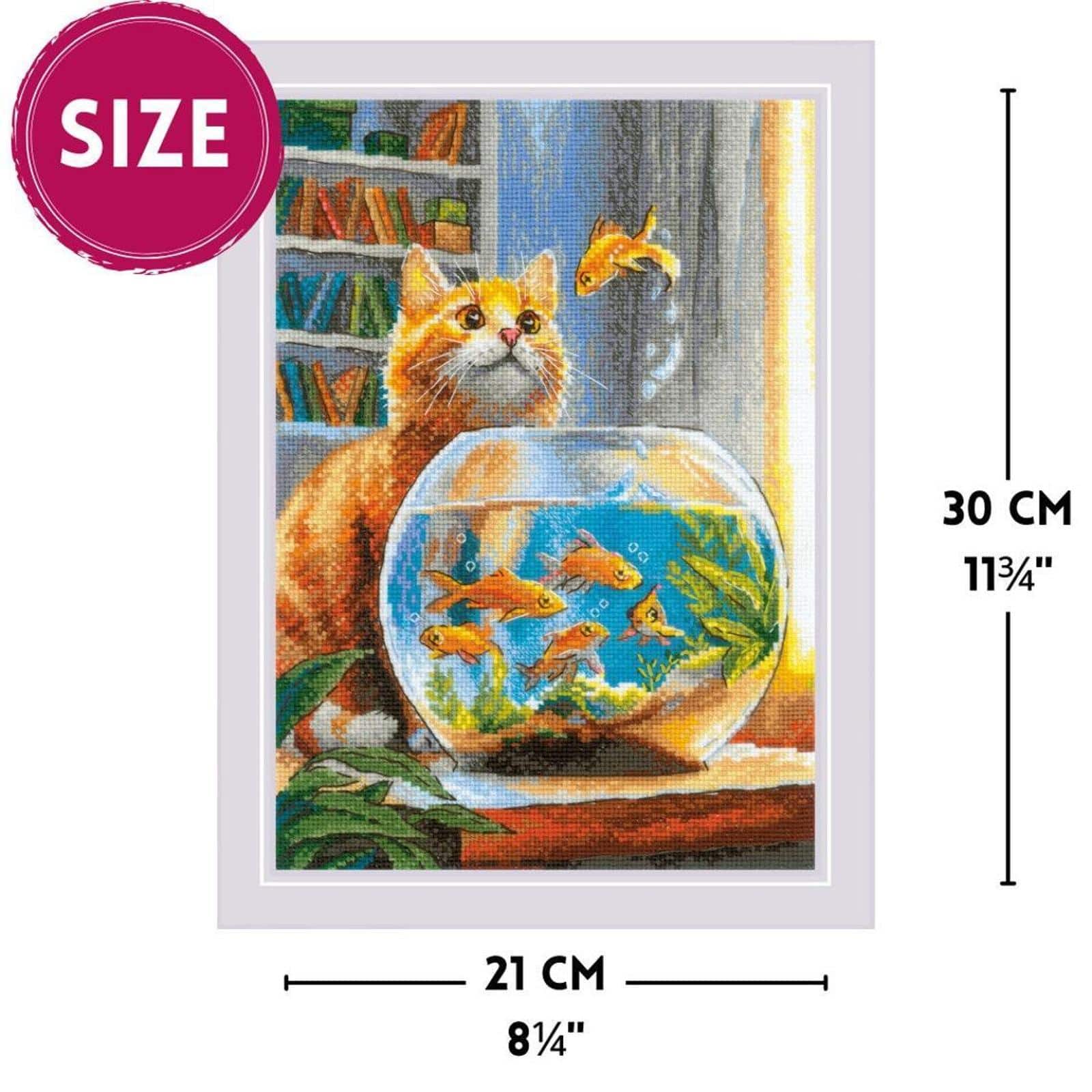 RIOLIS Ginger Observer Counted Cross Stitch Kit