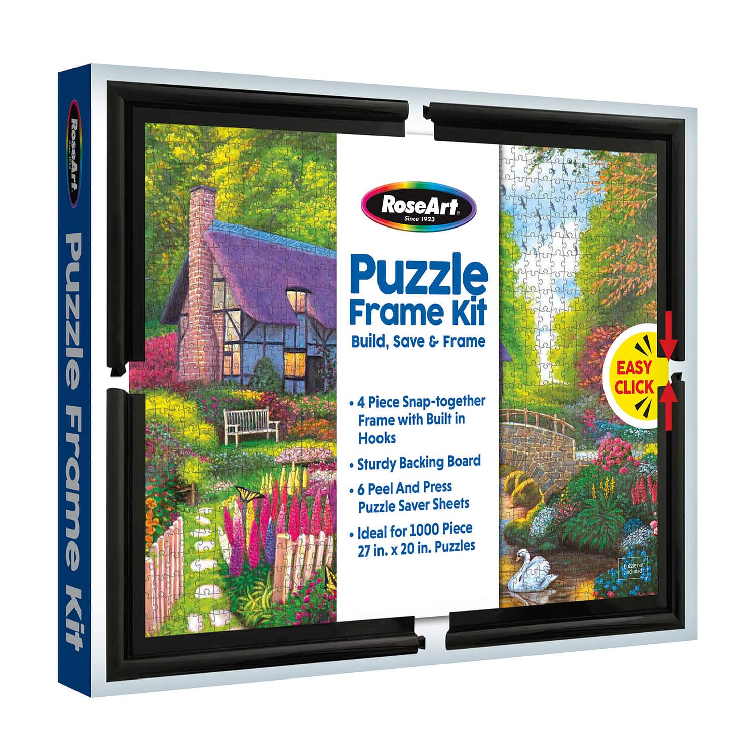RoseArt Brown Puzzle Frame Kit