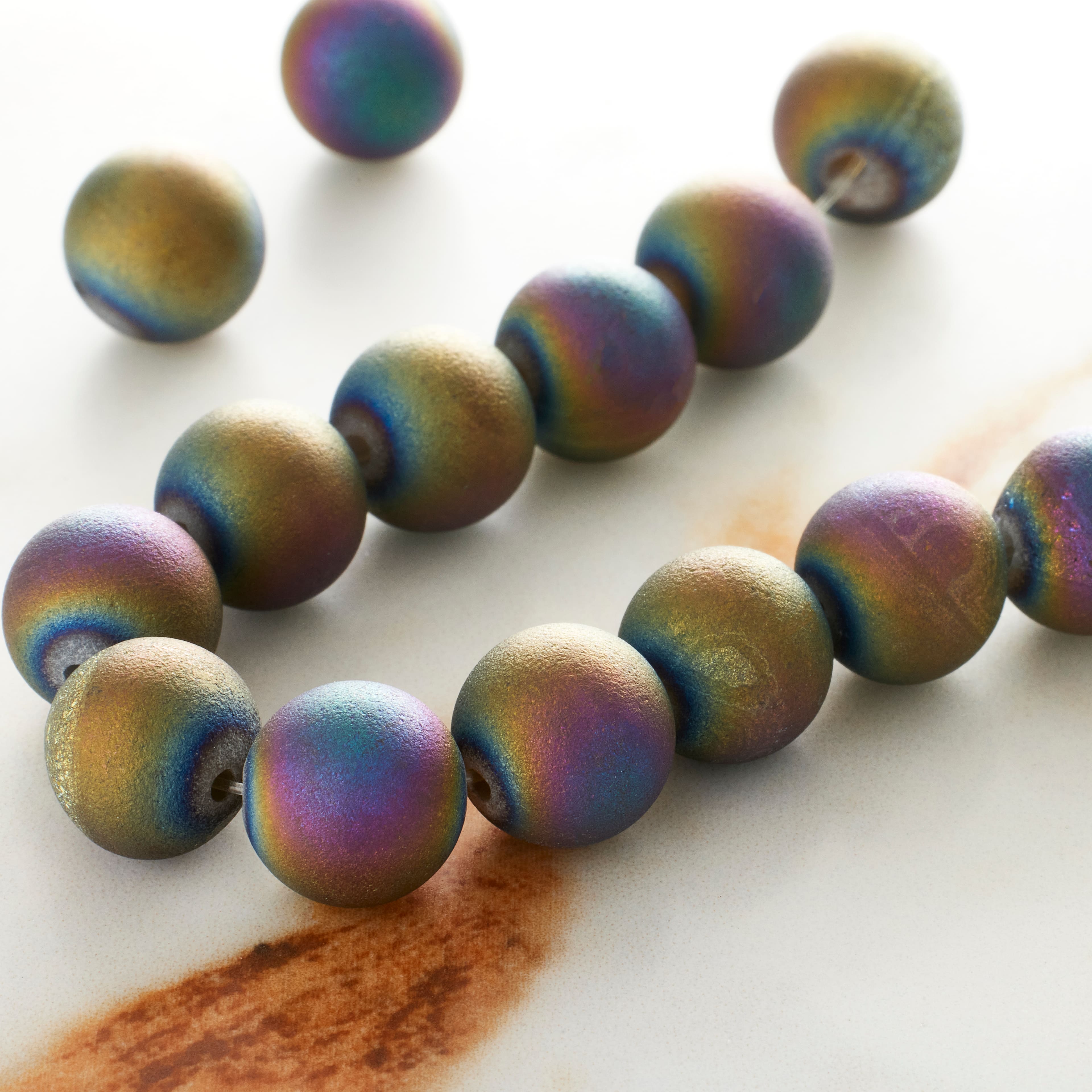 Hematite Round Beads, 6mm by Bead Landing™