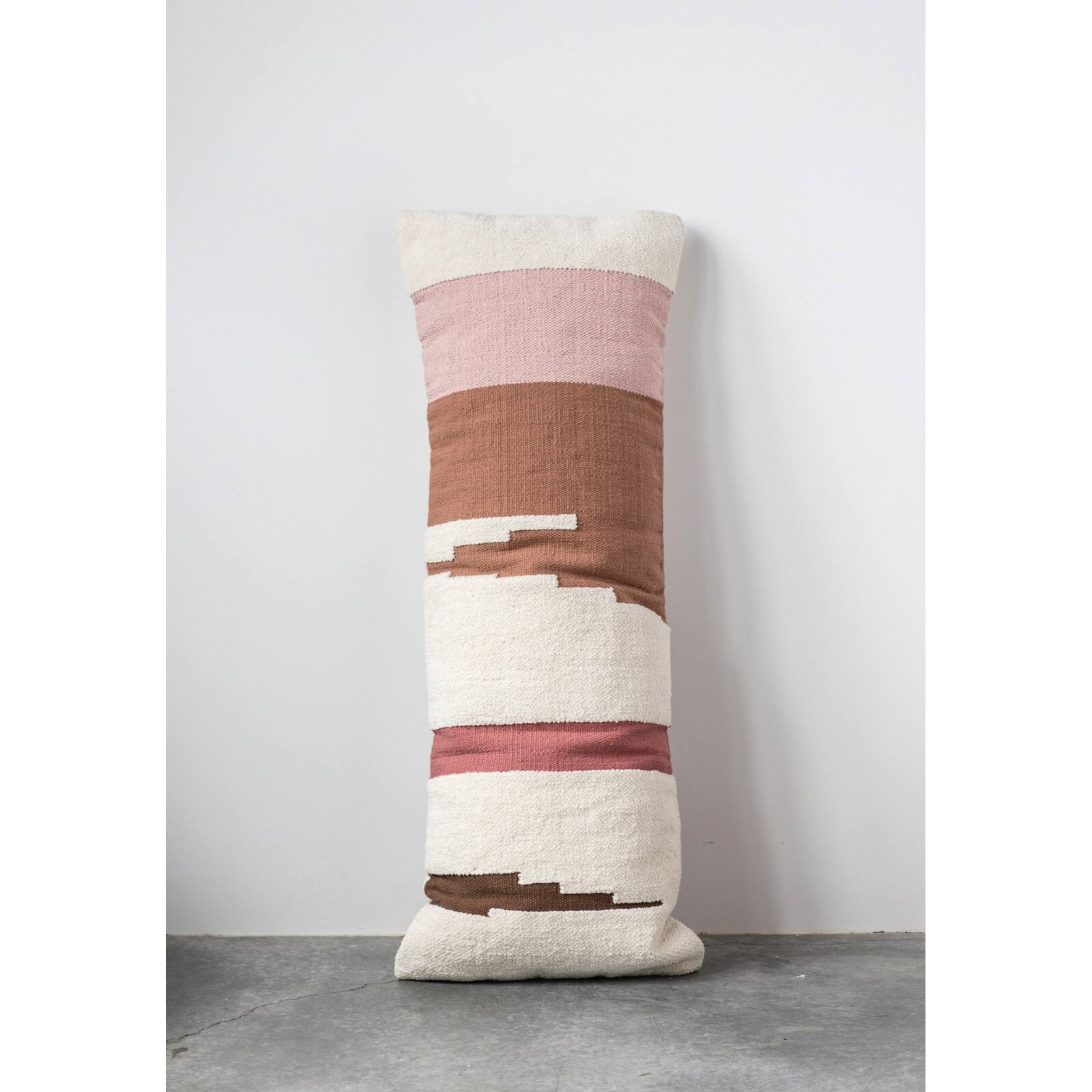 Hello Honey&#xAE; Multicolor Kilim Handwoven Cotton Lumbar Pillow