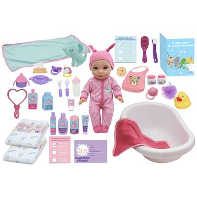 Little Darlings Baby Doll Feed & Care Deluxe Playset | Michaels