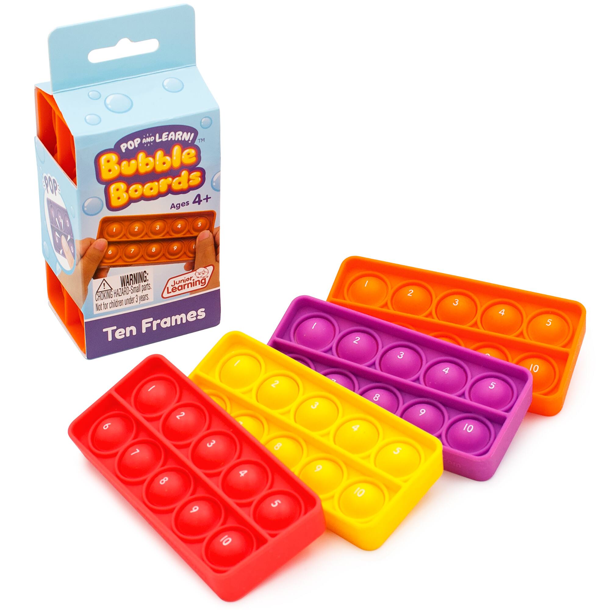 Junior Learning® Ten Frames Bubble Boards