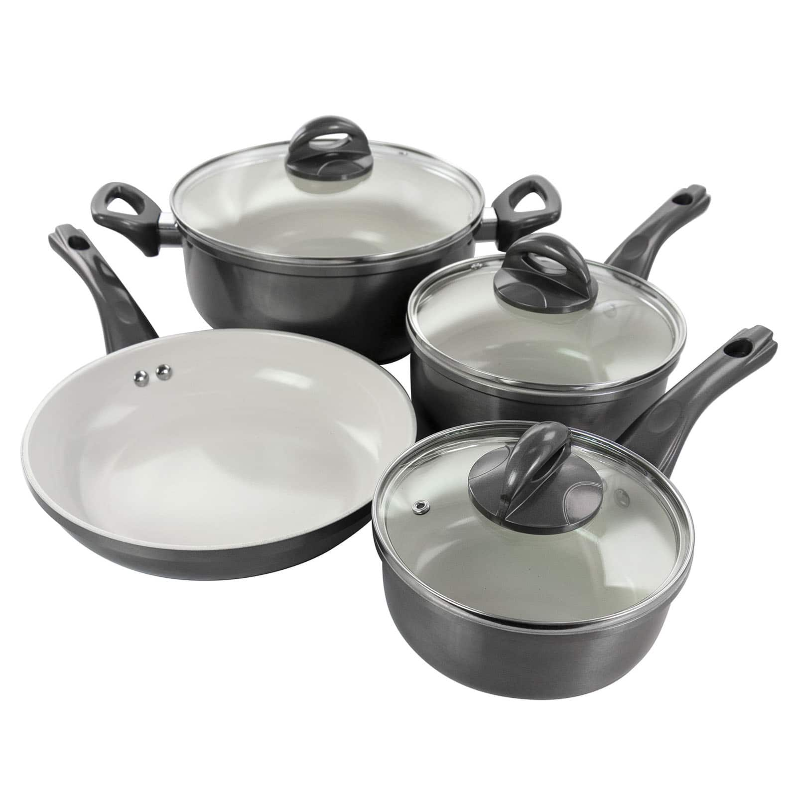 Oster Derrick 7 Piece Stainless Steel Cookware Set