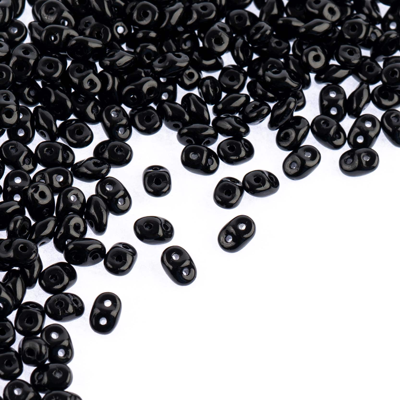 12 Pack: Superduo Two-Hole Czech Glass Beads