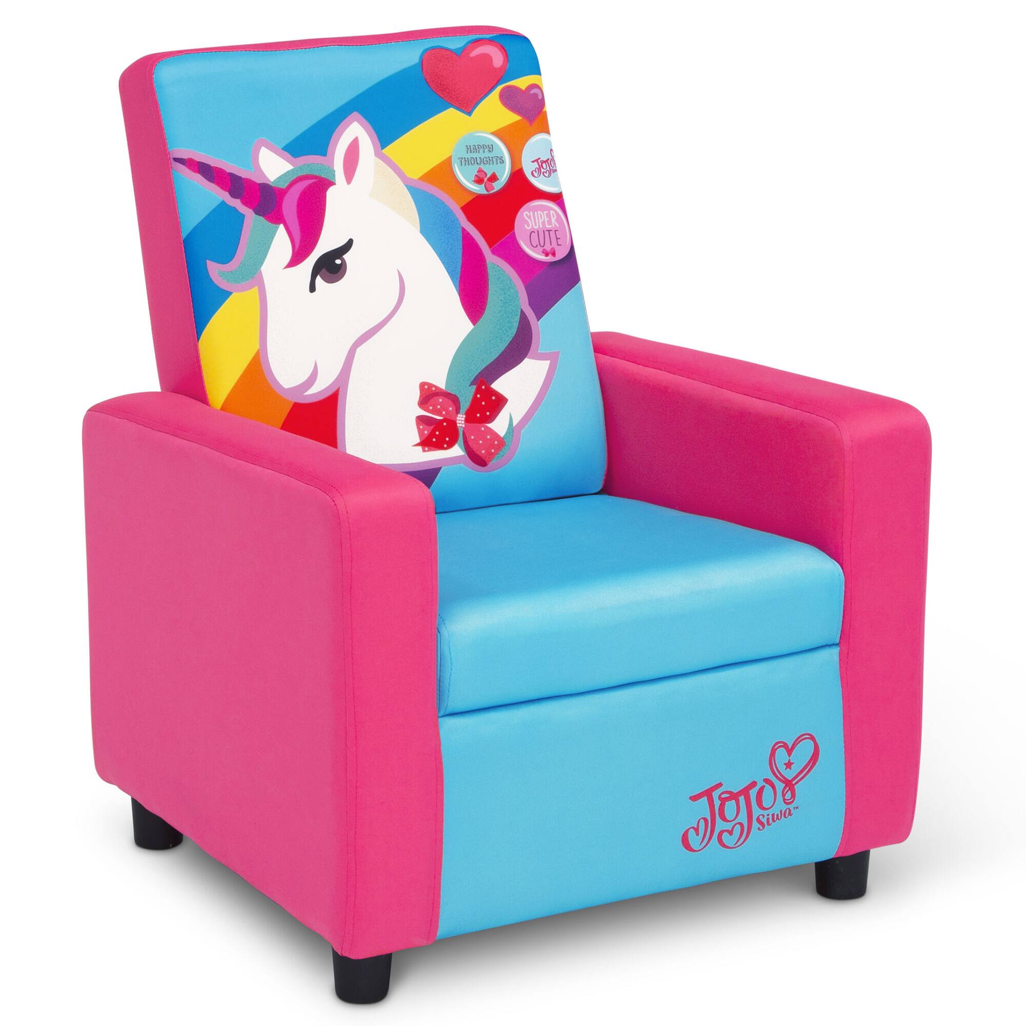 Delta Children JoJo Siwa High Back Upholstered Chair