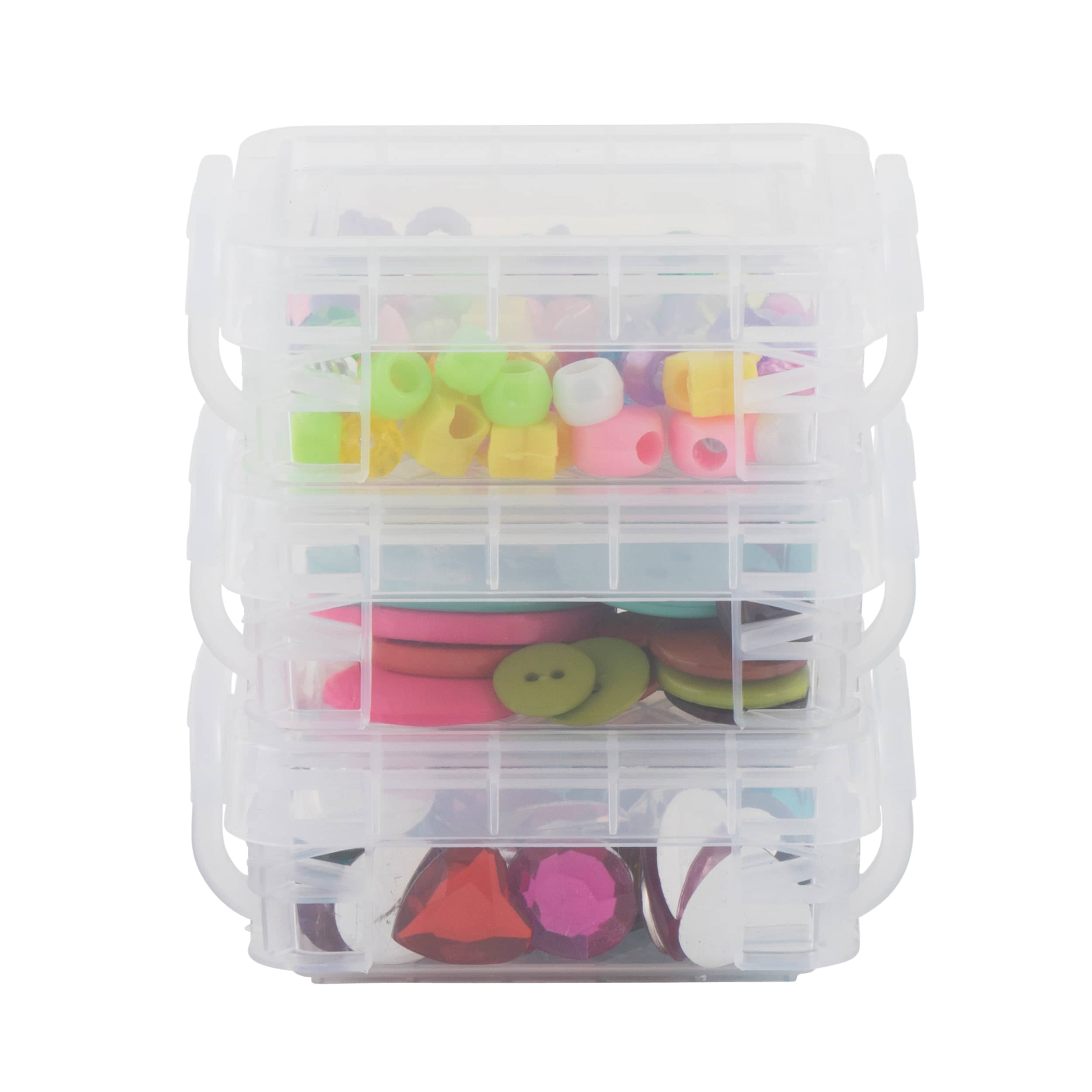 Clear Bitty Boxes by Simply Tidy™, 3ct.