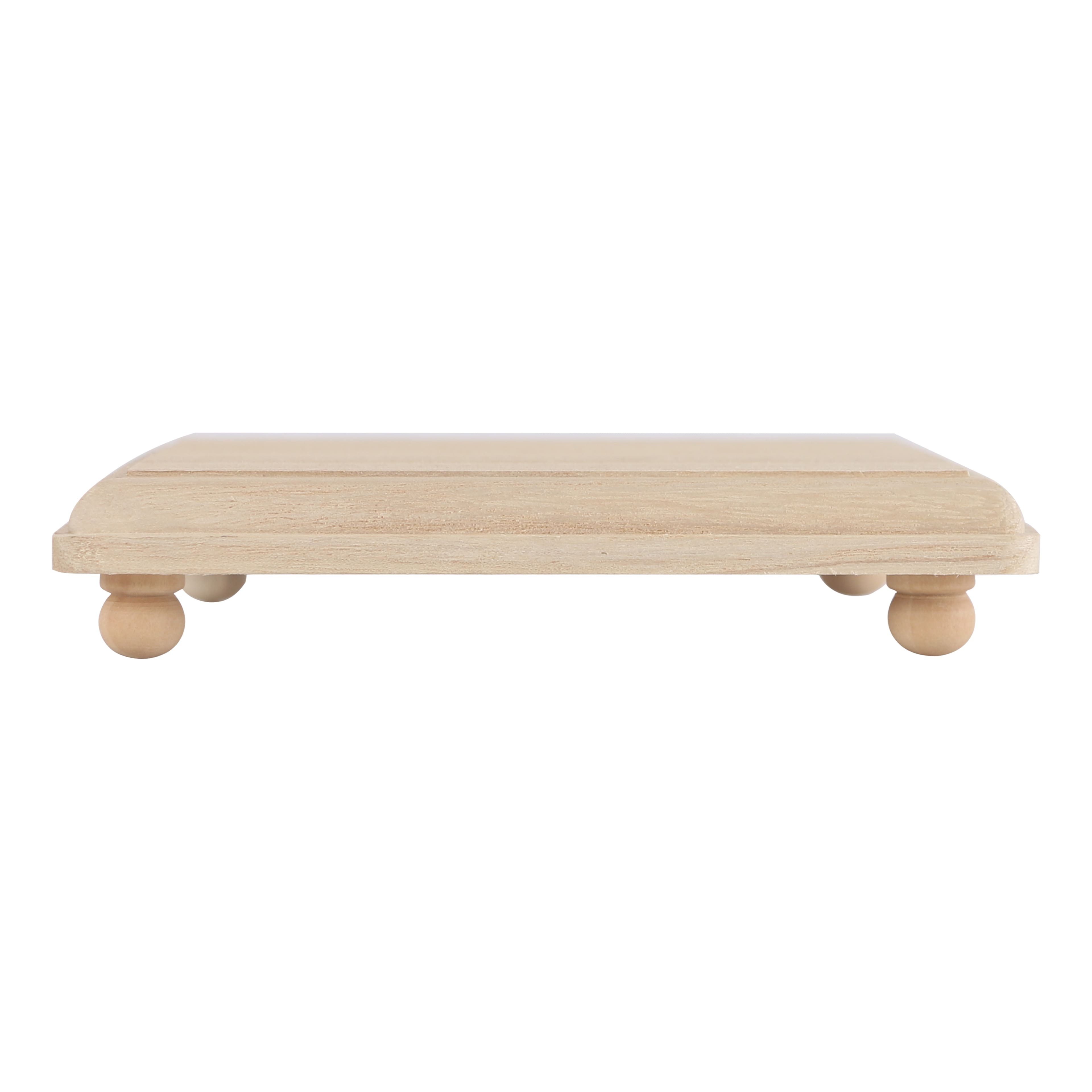 6&#x22; Wood Square Riser by Make Market&#xAE;