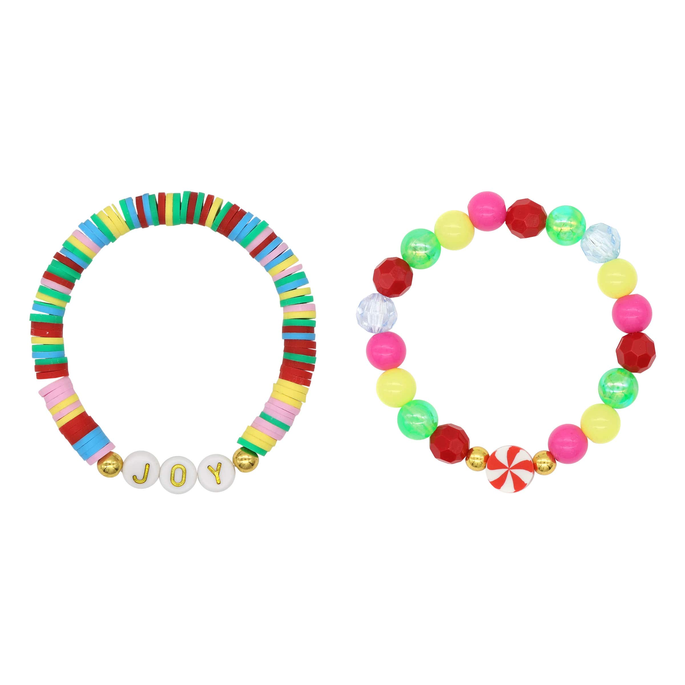 Christmas Candy Bracelets, 2ct. by Creatology&#x2122;