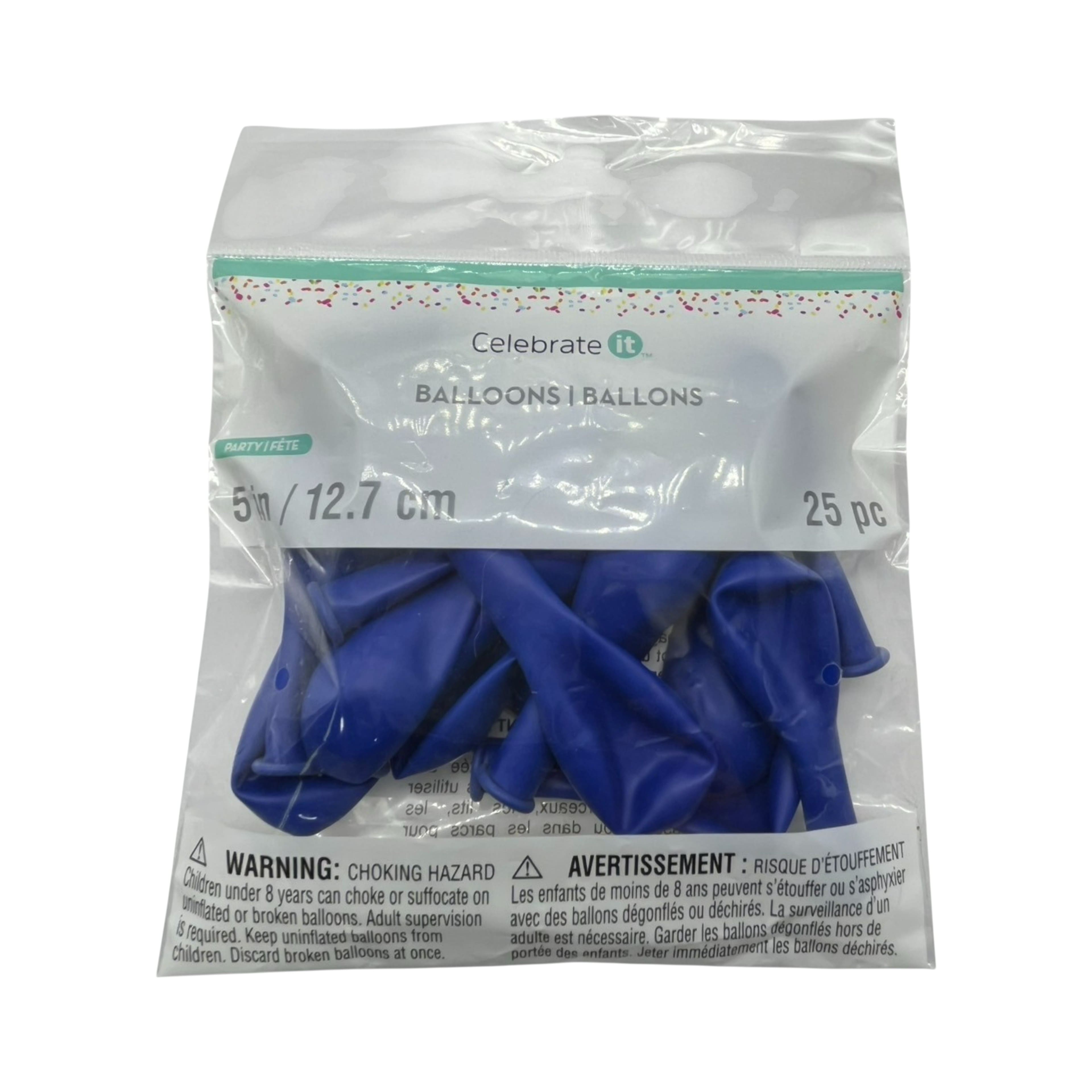 24 Packs: 25 ct. (600 total) 5" Solid Latex Balloons by Celebrate It™