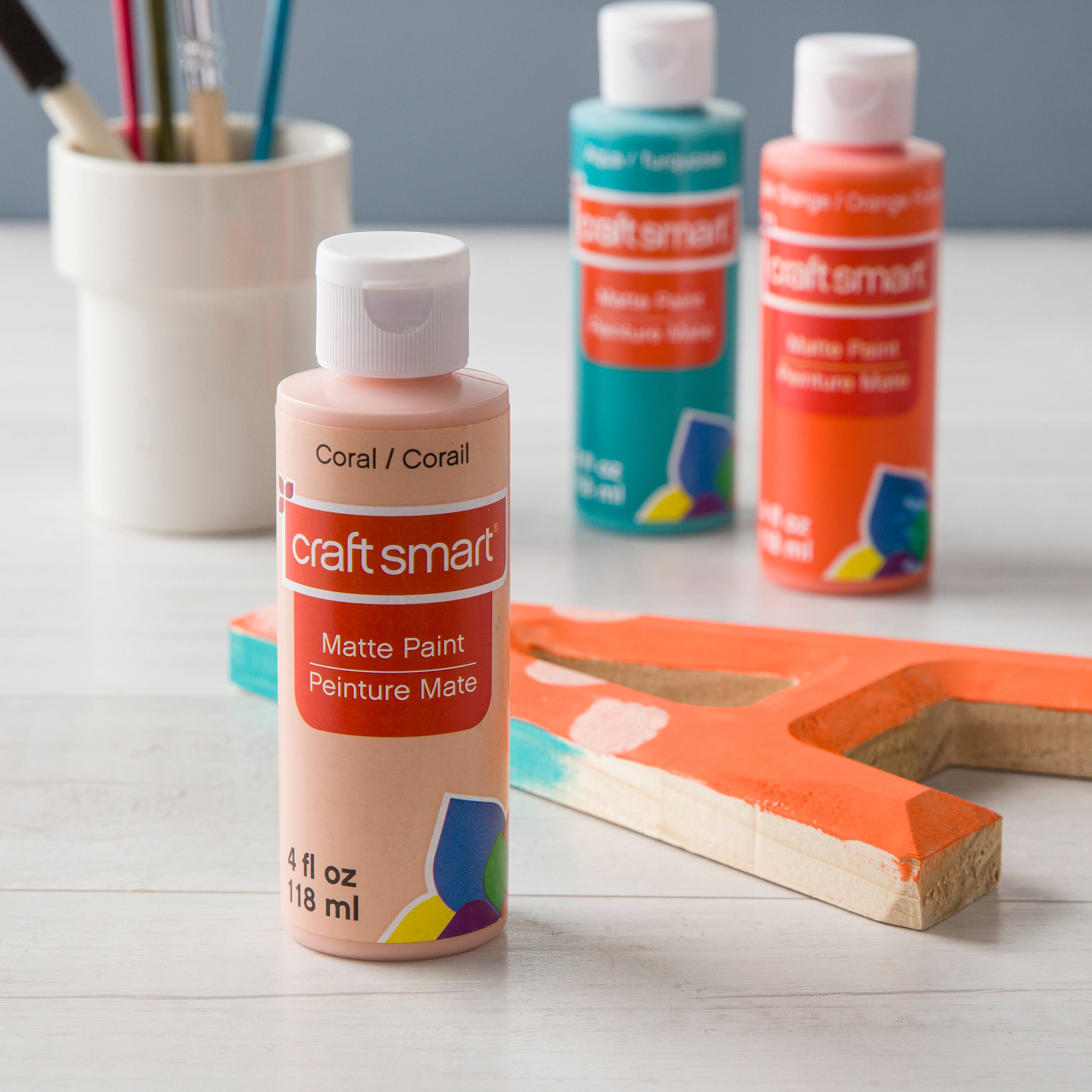 12 Pack: Matte Acrylic Paint by Craft Smart®, 4oz. 