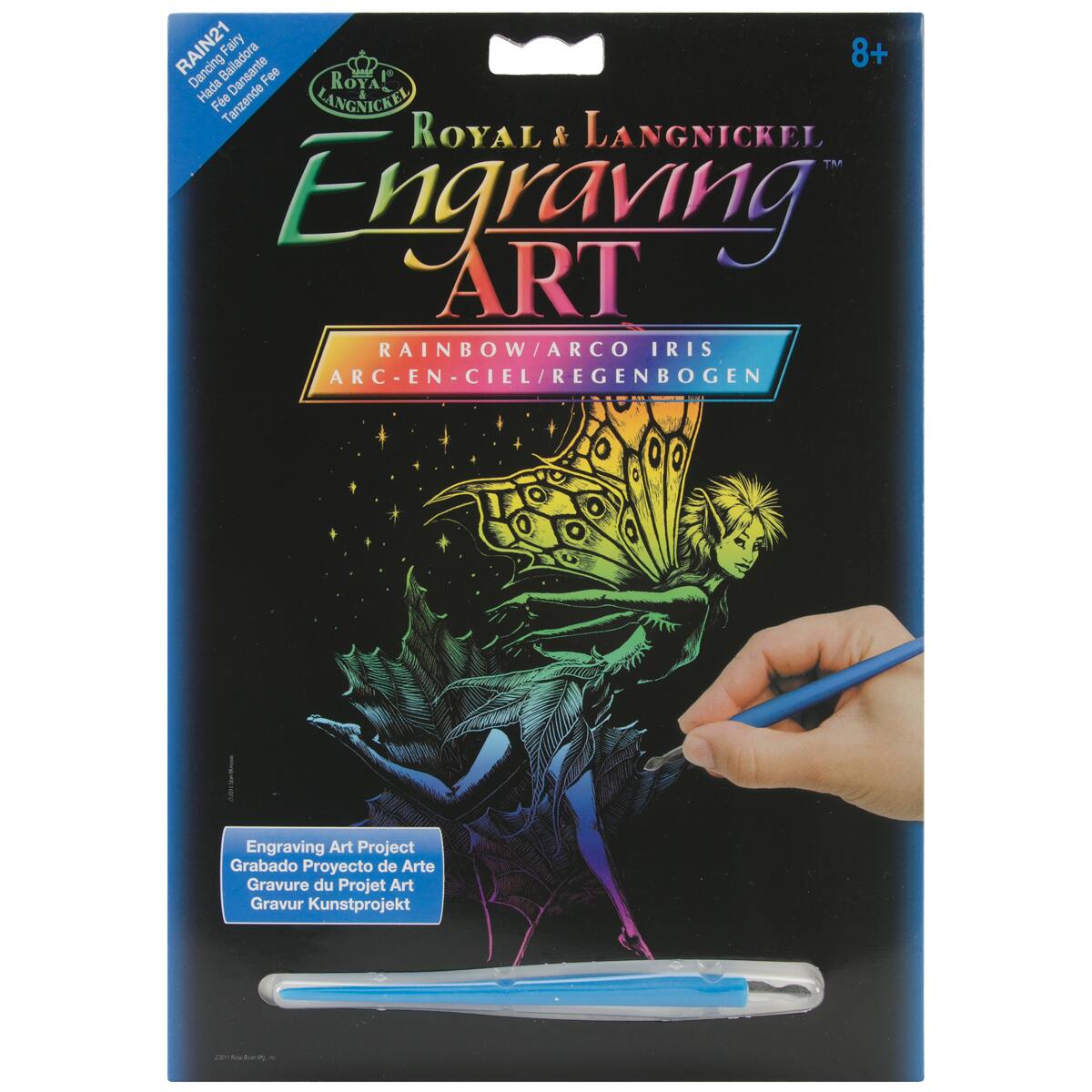Royal & Langnickel® Engraving Art™ Dancing Fairy Rainbow Foil Kit
