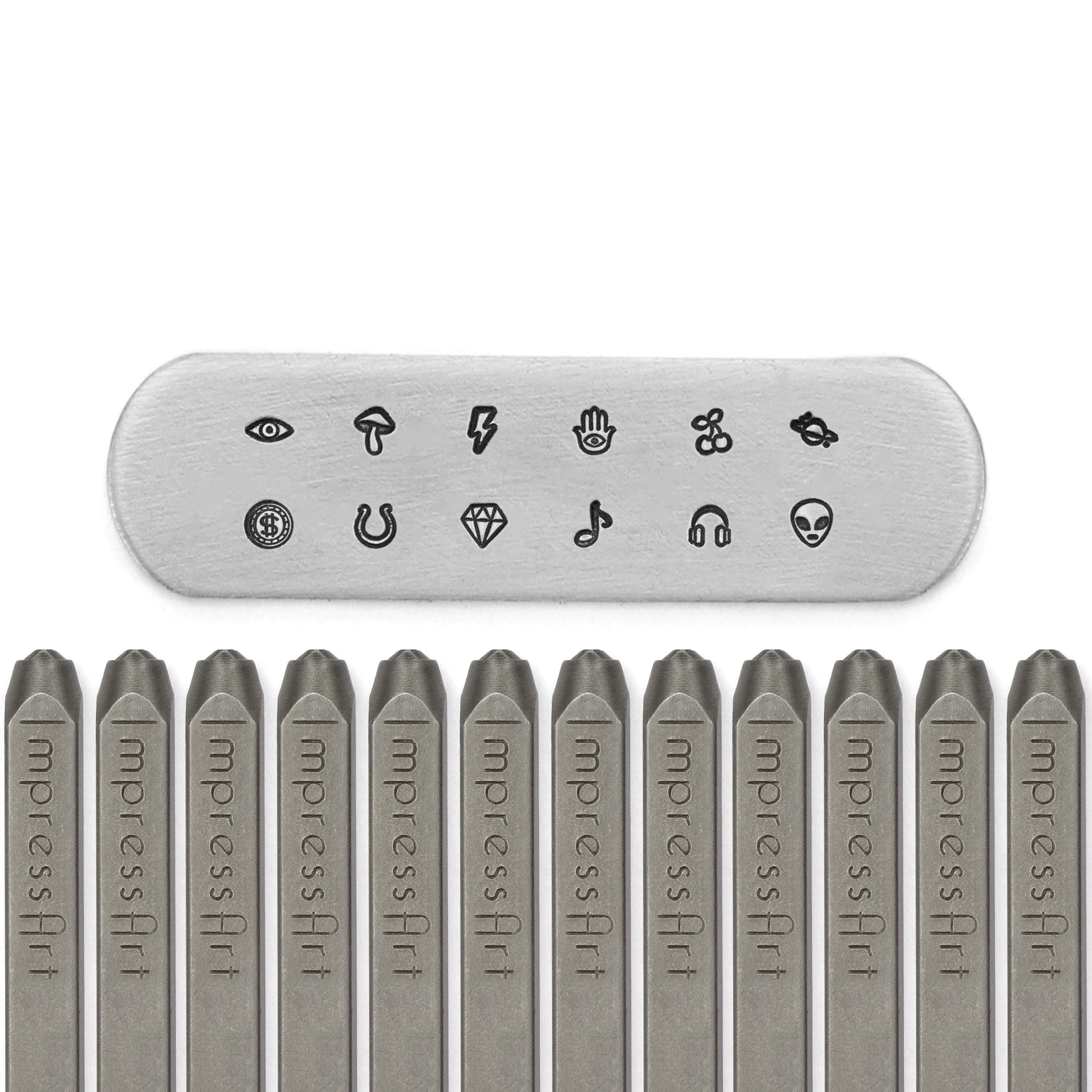 ImpressArt® 3mm Trends Metal Stamps Pack