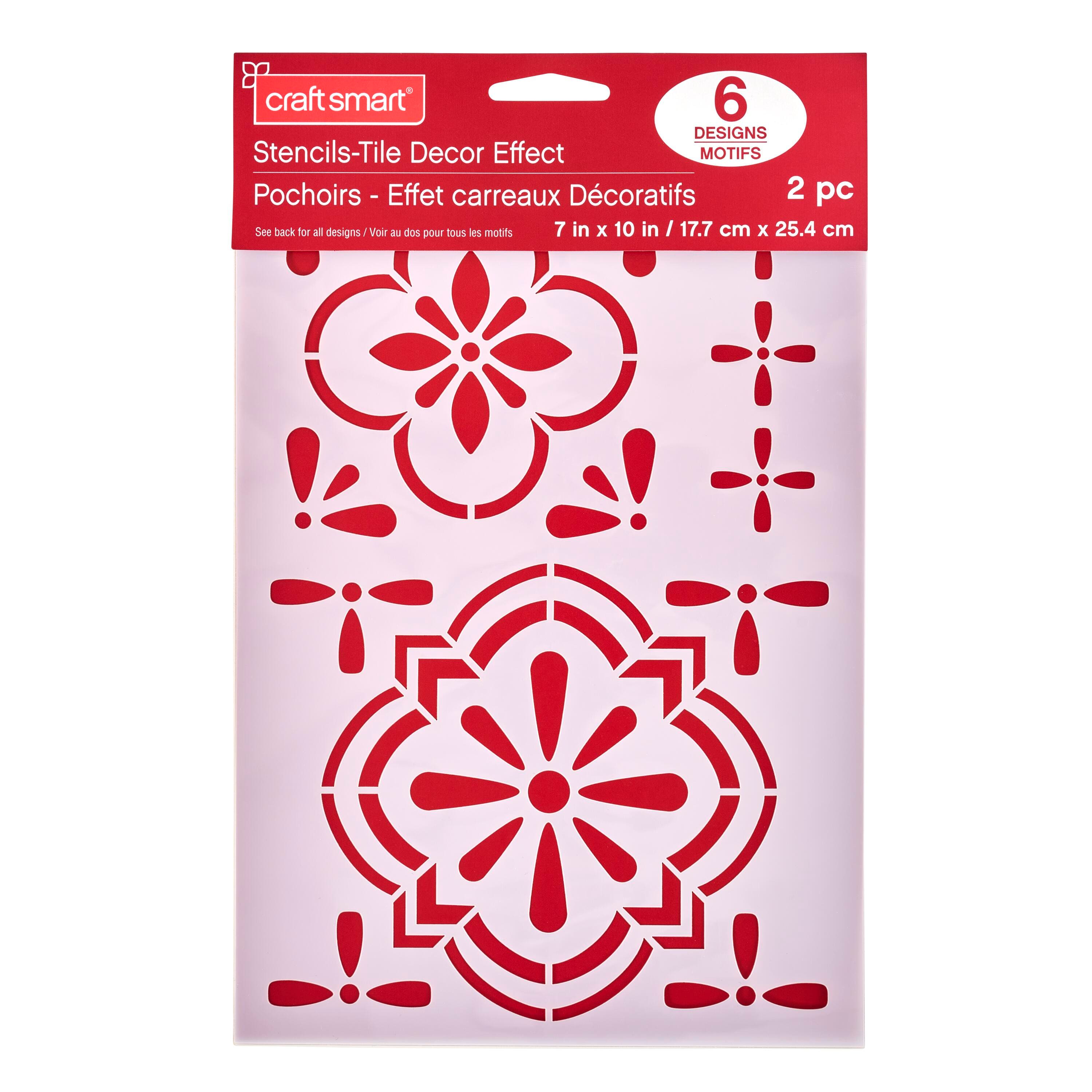 8 Pack 6 x 6 Inch Mandala Stencils, Reusable Painting Drawing Mandala  Stencils Template for Stones