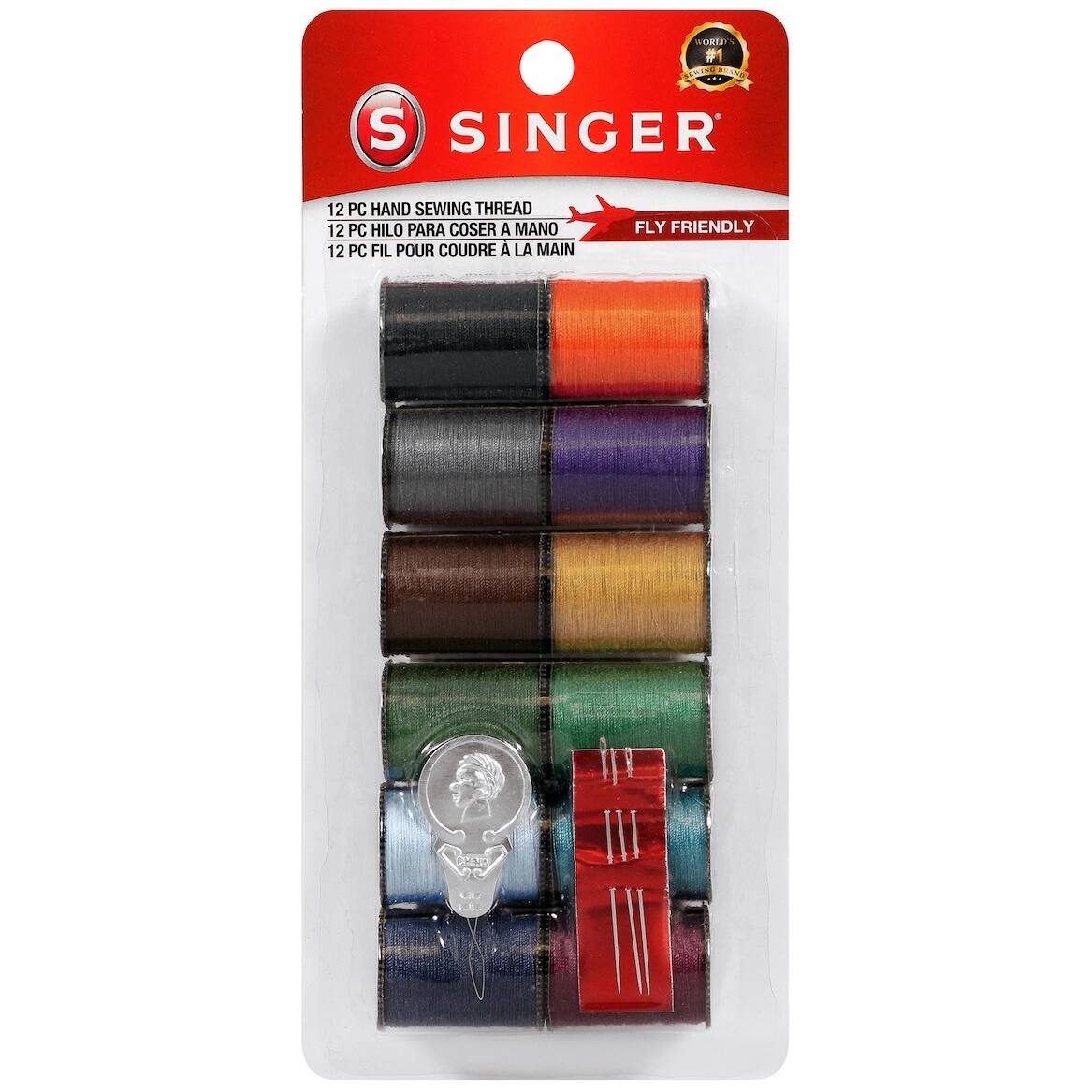 SINGER® Dark Shades Hand Sewing Thread Kit | Michaels