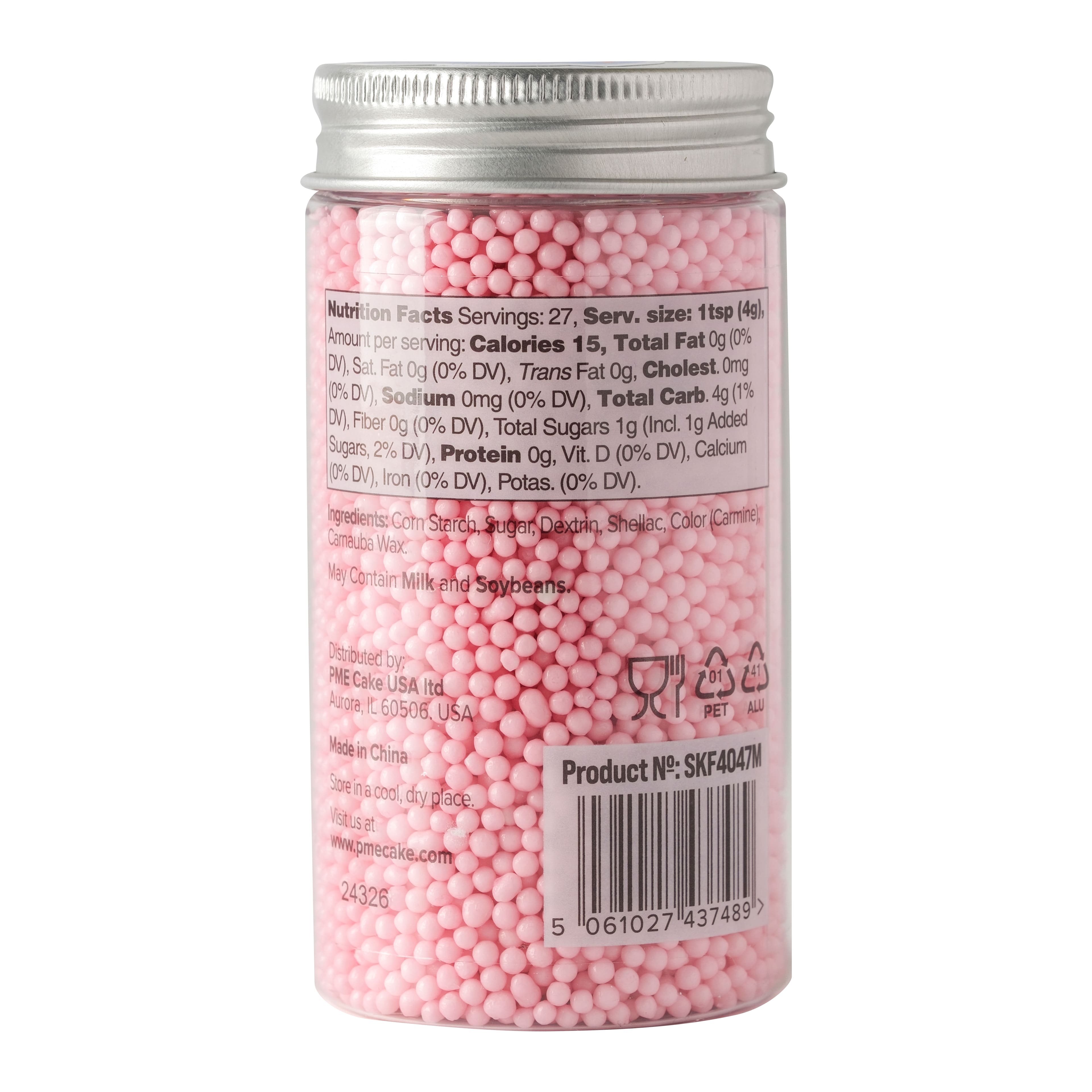 PME Cake Sweet Street&#xAE; 3.8oz. Nonpareils Sprinkles