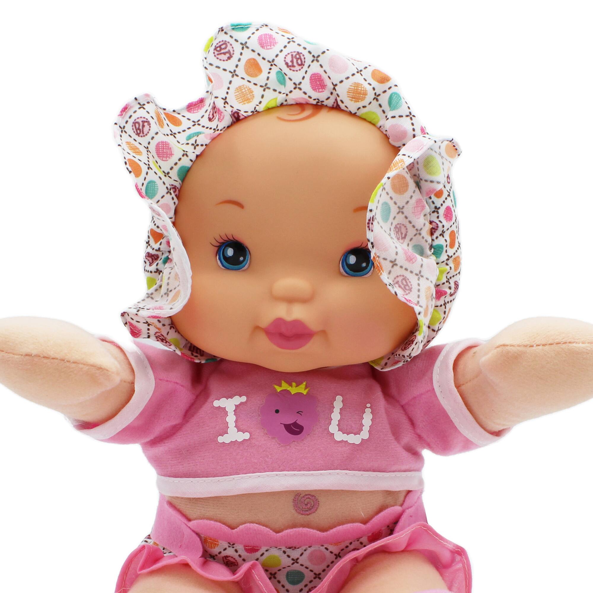 Goldberger Baby&#x27;s First&#xAE; Smartie Pants&#x2122; 12&#x22; Baby Doll with Pink Outfit