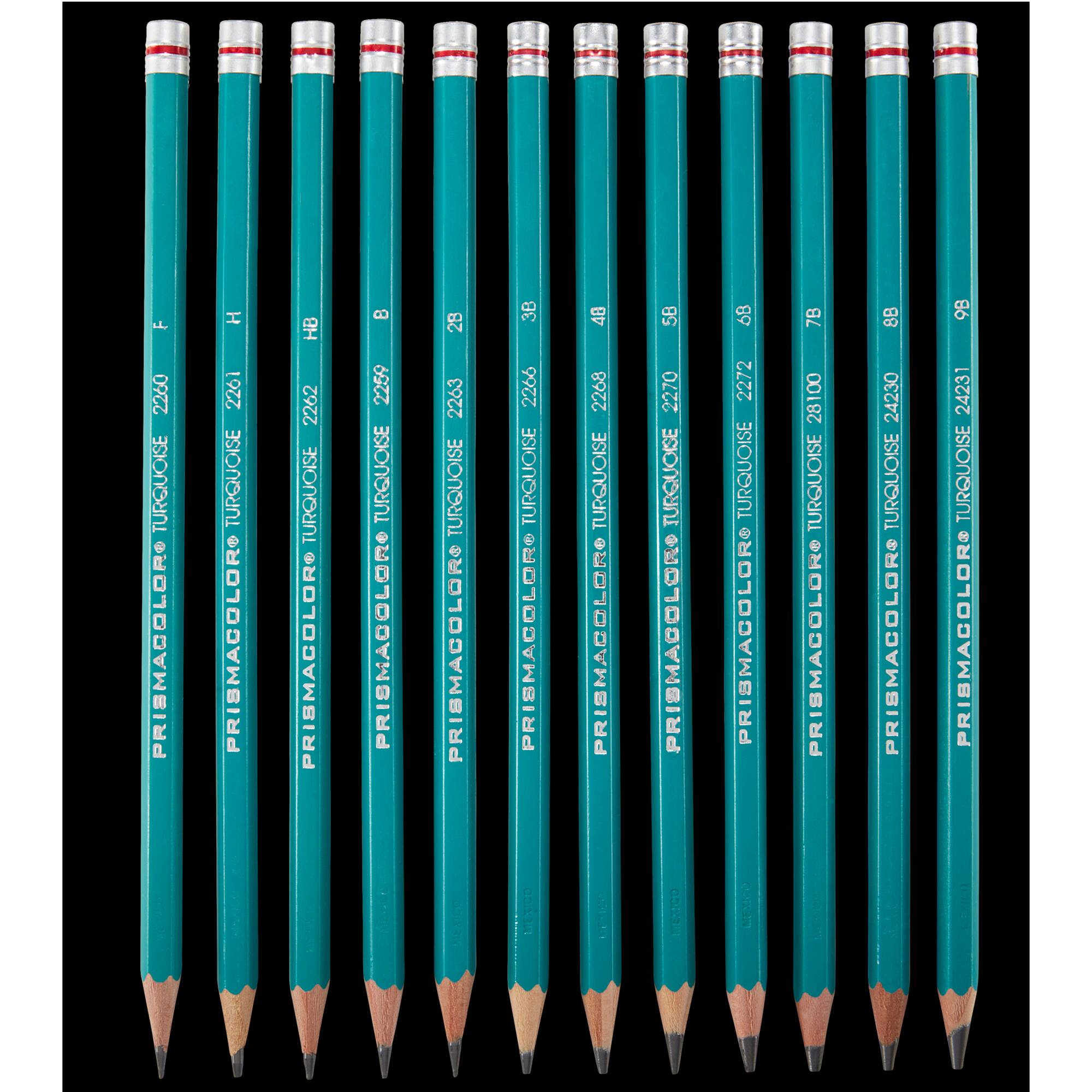 Prismacolor Premier Turquoise Sketching pencils(Lápices Grafito