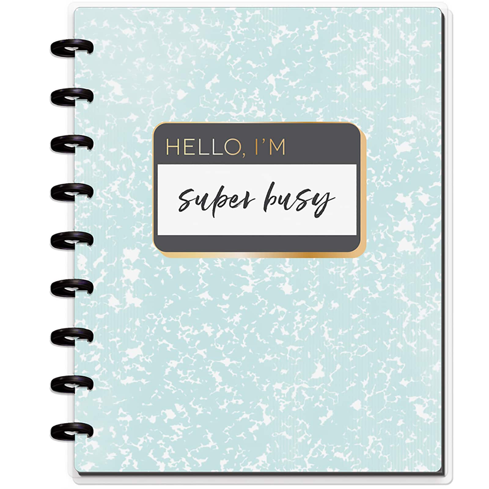 The Classic Happy Planner&#xAE; Happy Notes&#x2122; Hello I&#x27;m Very Busy Student Notebook