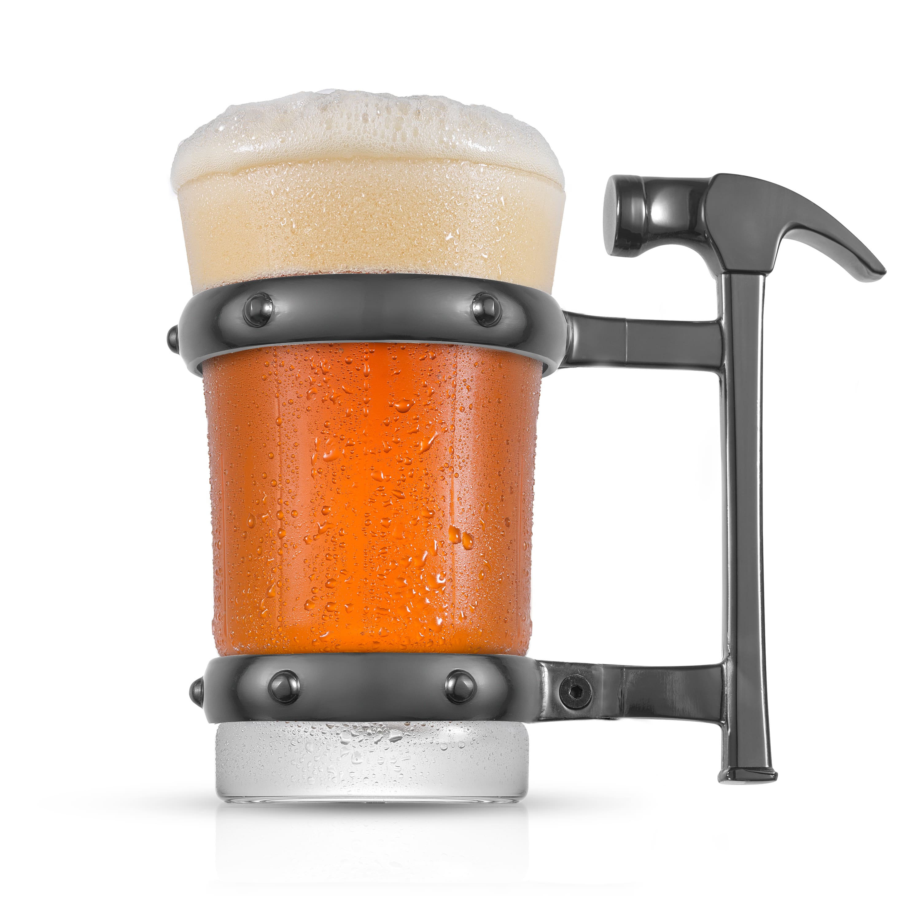 JoyJolt® Tools Collection 17oz. Hammer Handle Single Beer Mug