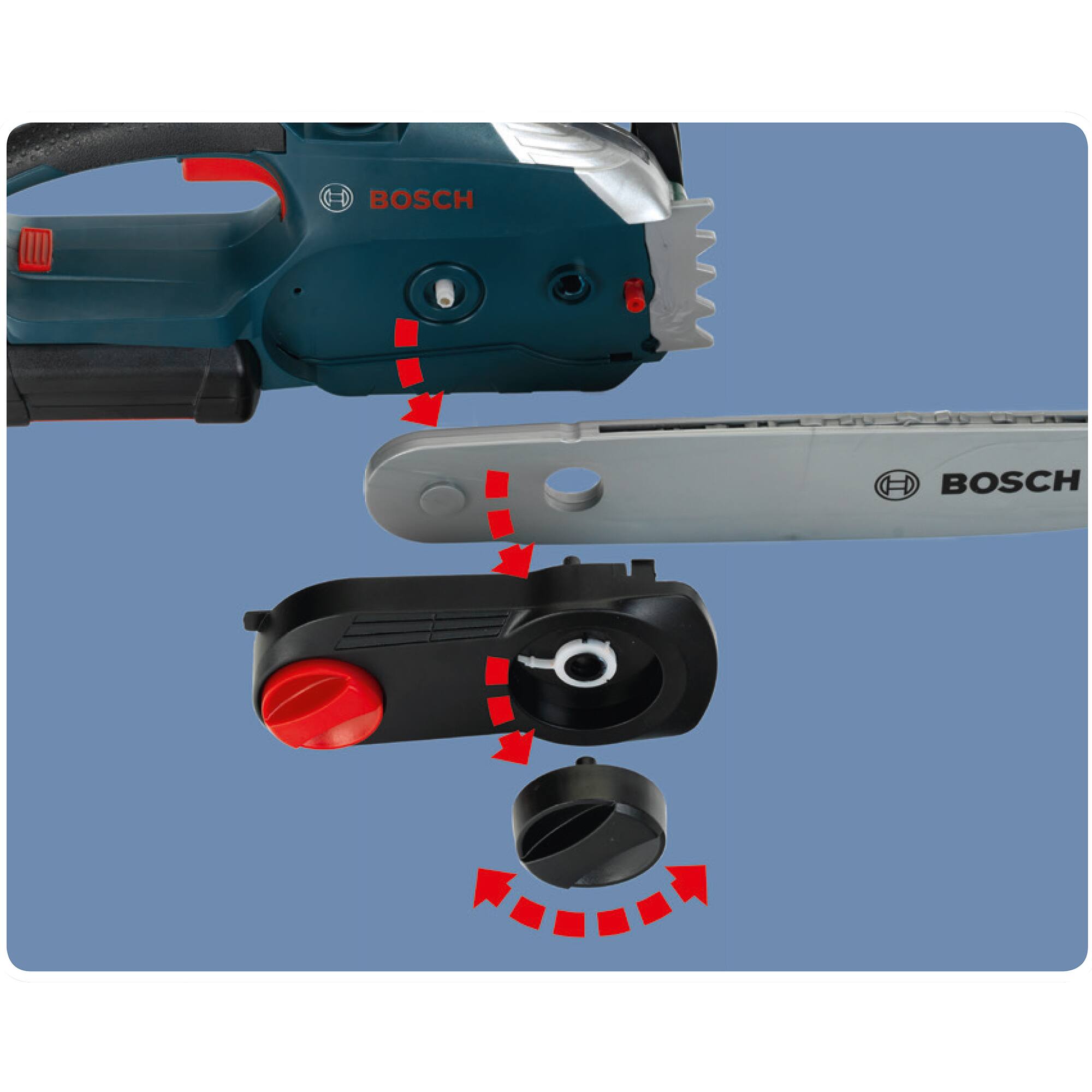 Theo Klein Bosch Chainsaw Worker Toy Set
