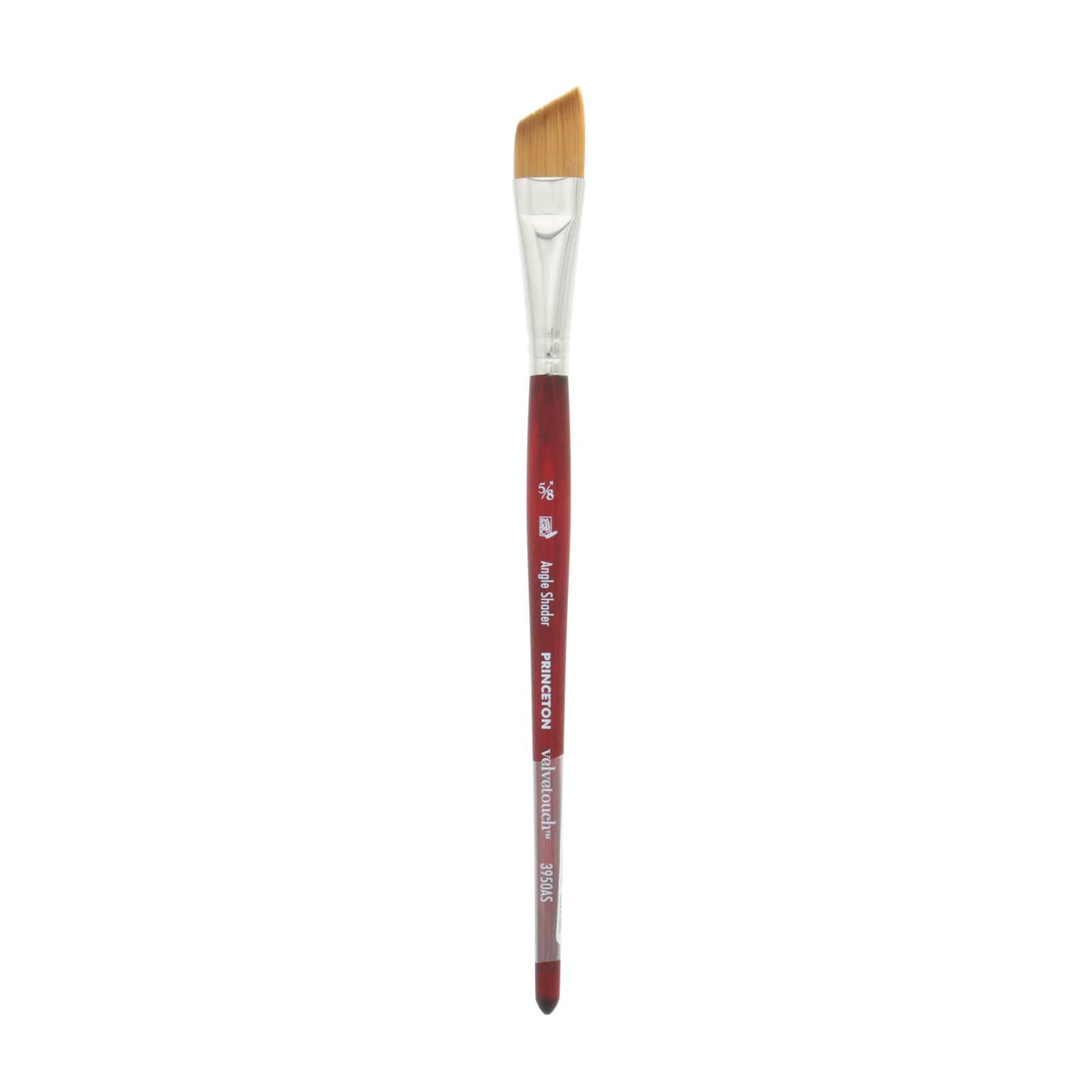Princeton Velvetouch, Series 3950, Paint Brush for Acrylic, Oil and  Watercolor, Blender, 3/8 Inch