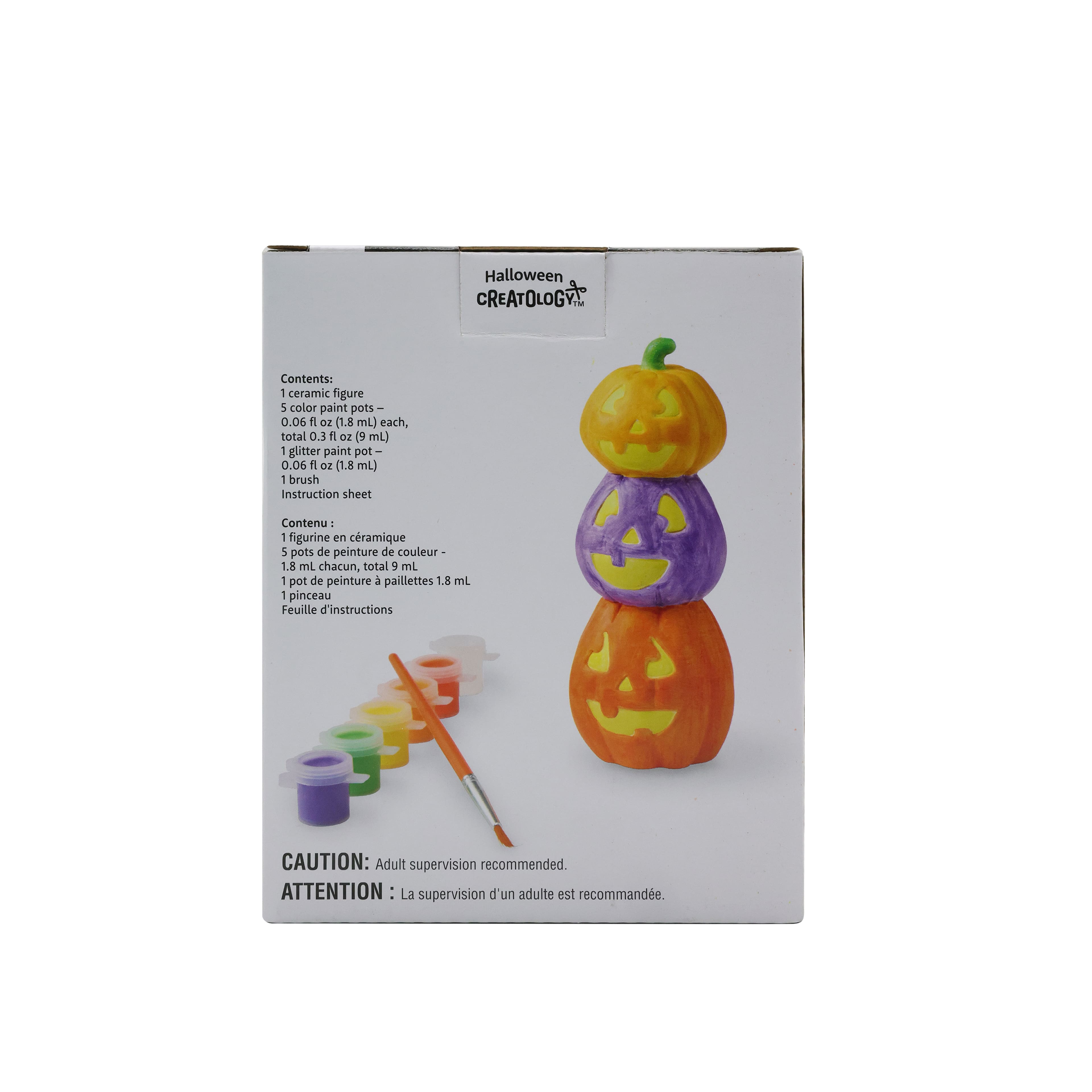 3D Ceramic Jack-O'-Lantern Stack Kit by Creatology™
