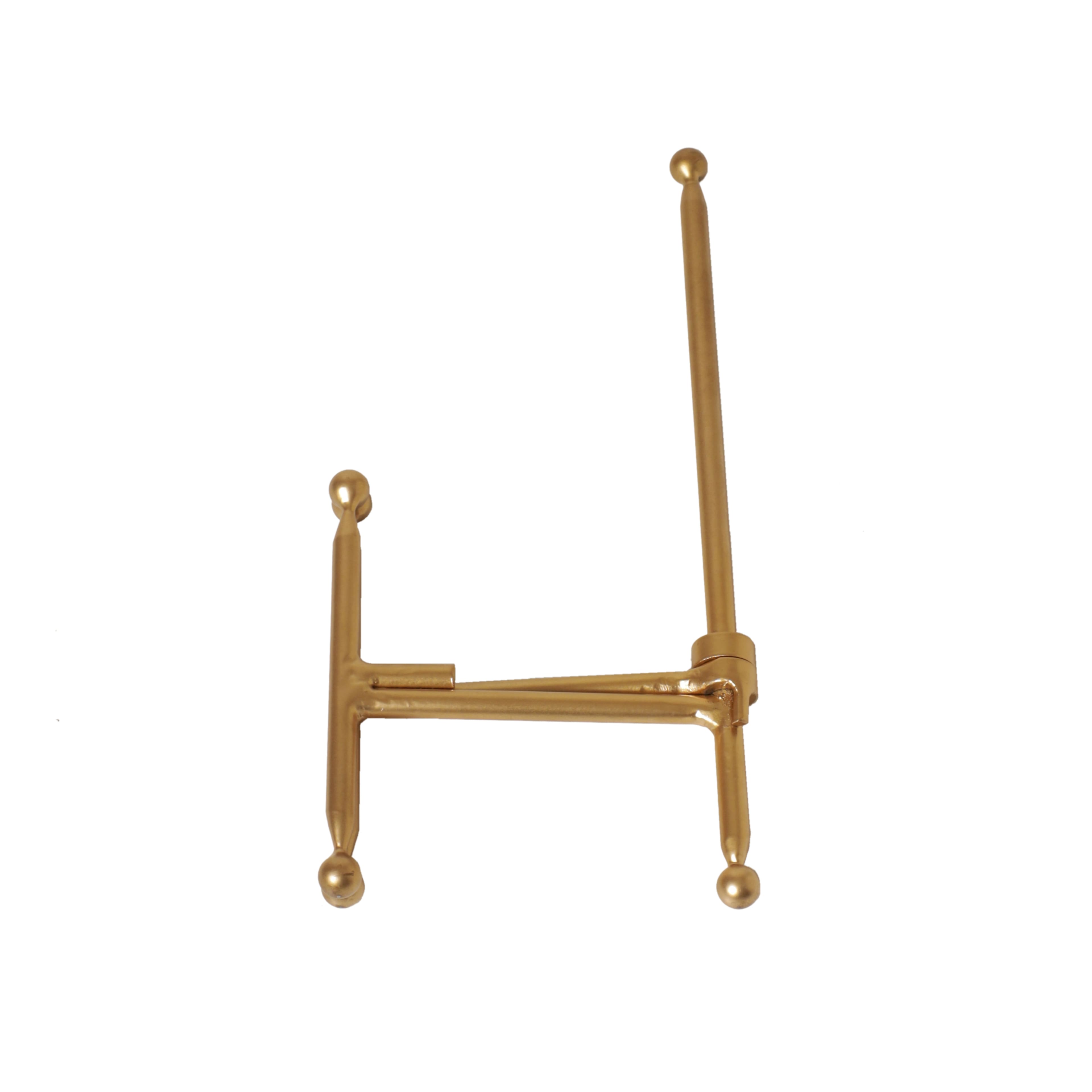 6 Pack: Gold Colored Steel Tabletop Easel by Studio Décor®