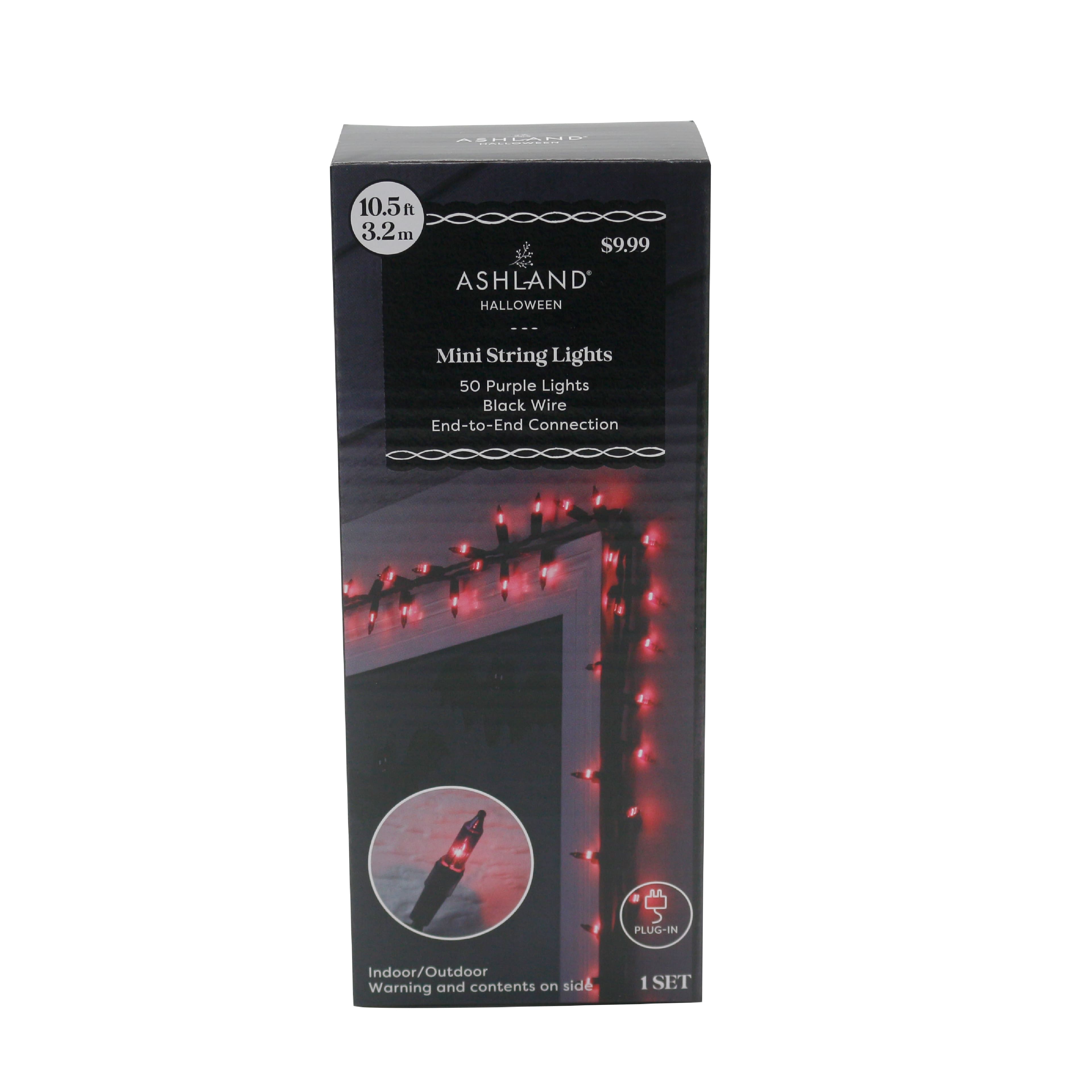 50ct. Purple Mini String Lights by Ashland&#xAE;