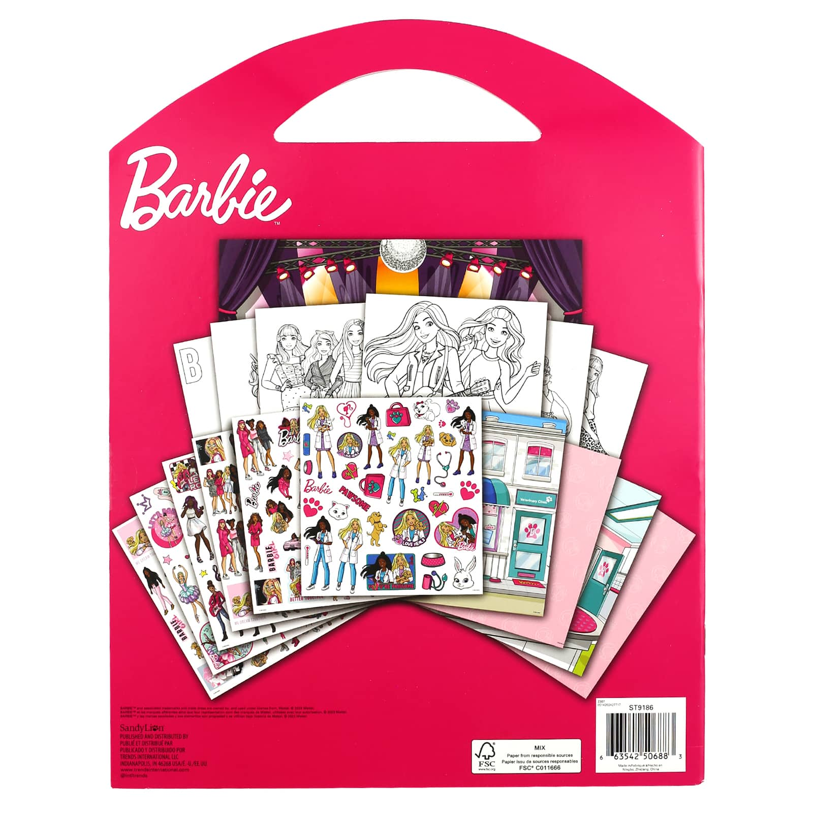 Barbie&#x2122; Grab &#x26; Go Sticker Activity Set