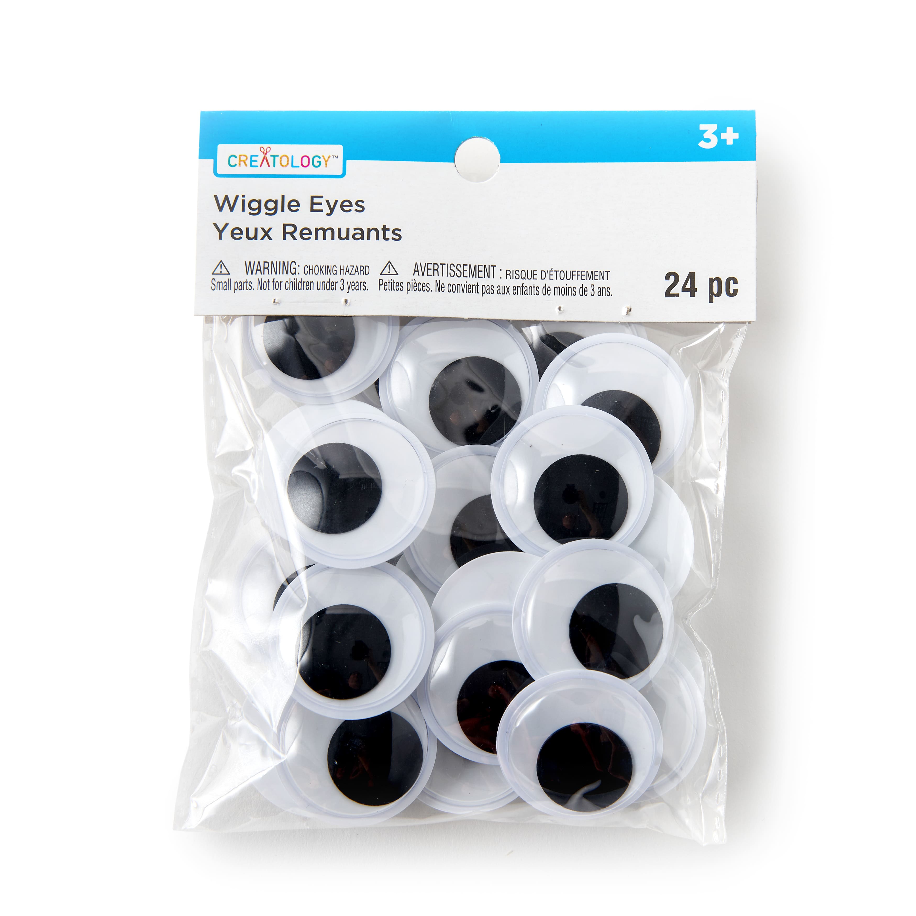 12 Pack: Flat Back Wiggle Eyes Value Pack by Creatology&#x2122;